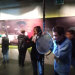 Zdjęcie przedstawia uczniów klas szóstych podczas wycieczki do Muzeum Ognia w Żorach.