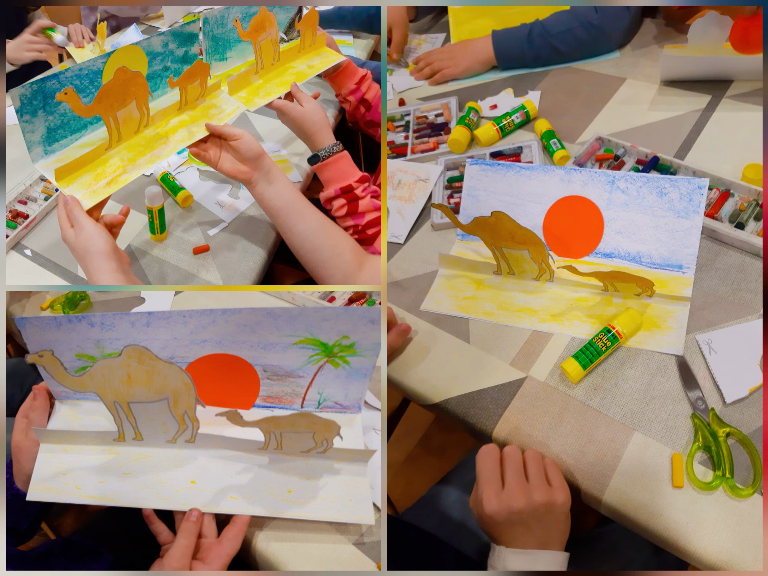 Zdjęcie przedstawia uczniów i uczennice w czasie wizyty w Muzeum Miejskim w Żorach