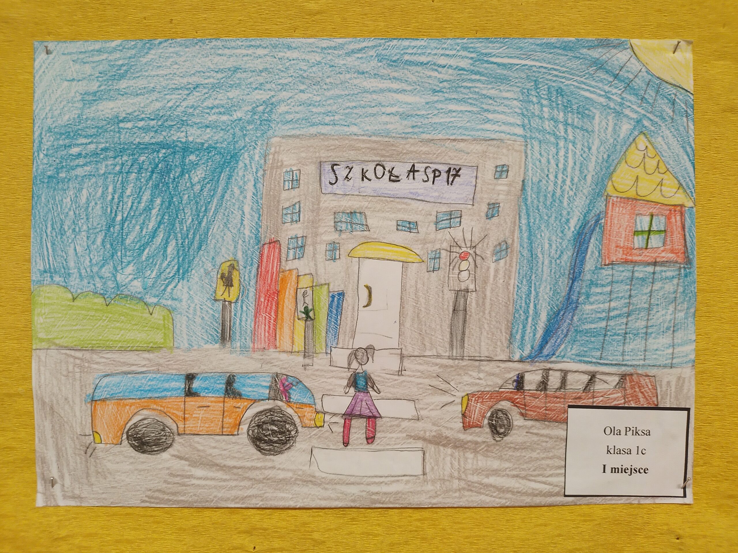 "Bezpieczna droga do szkoły"- praca konkursowa