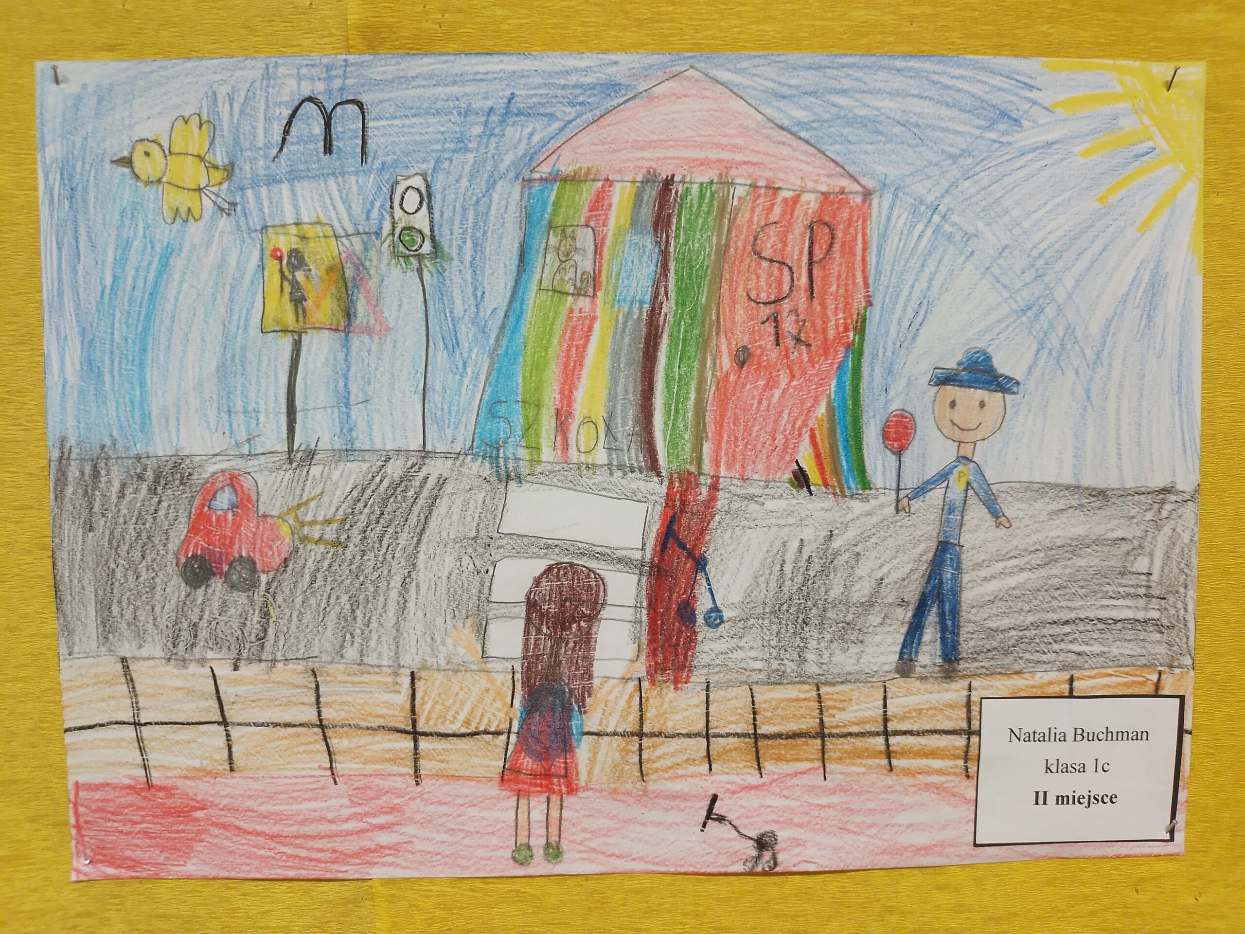 "Bezpieczna droga do szkoły"- praca konkursowa