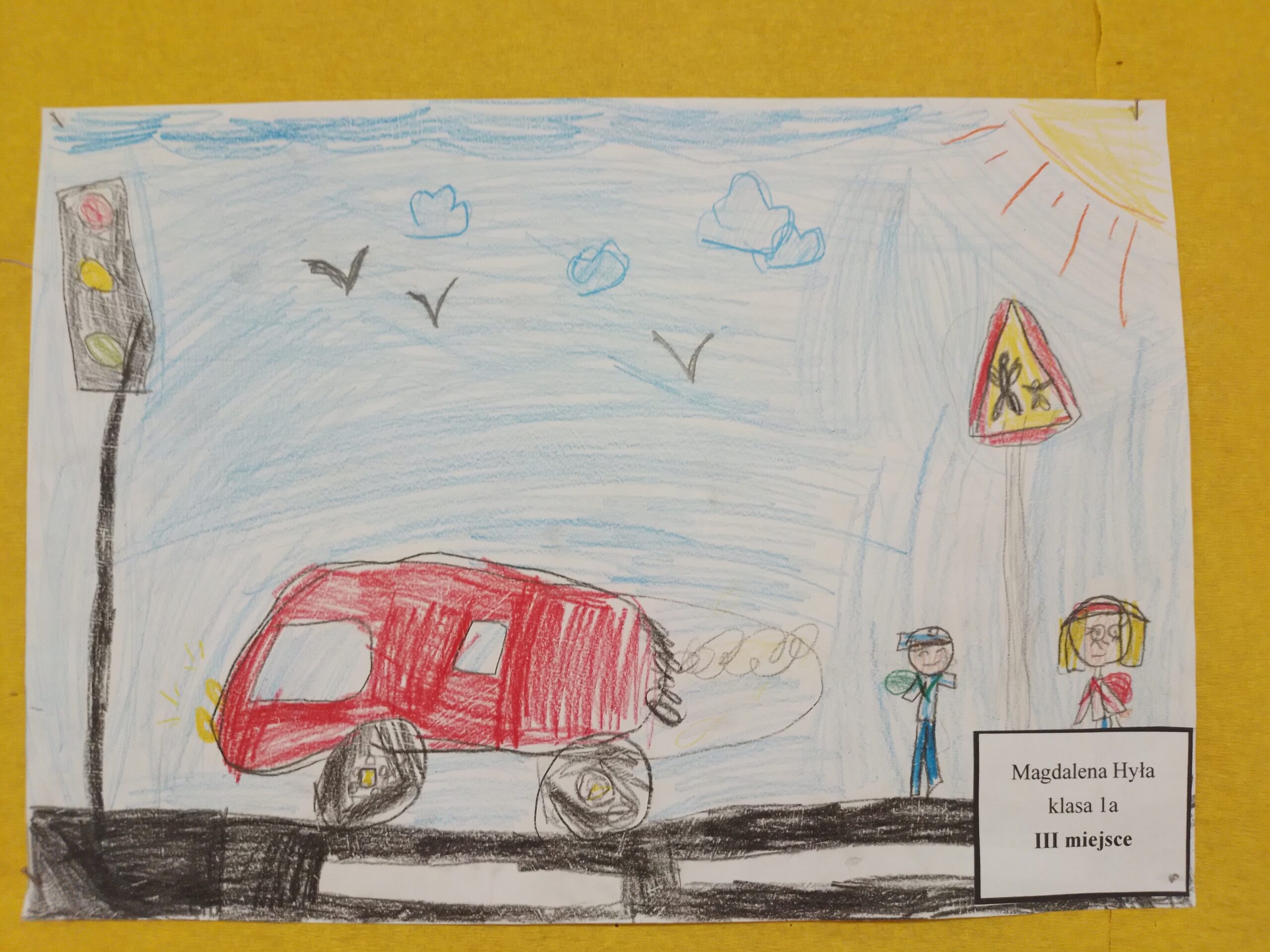 "Bezpieczna droga do szkoły"- praca konkursowa