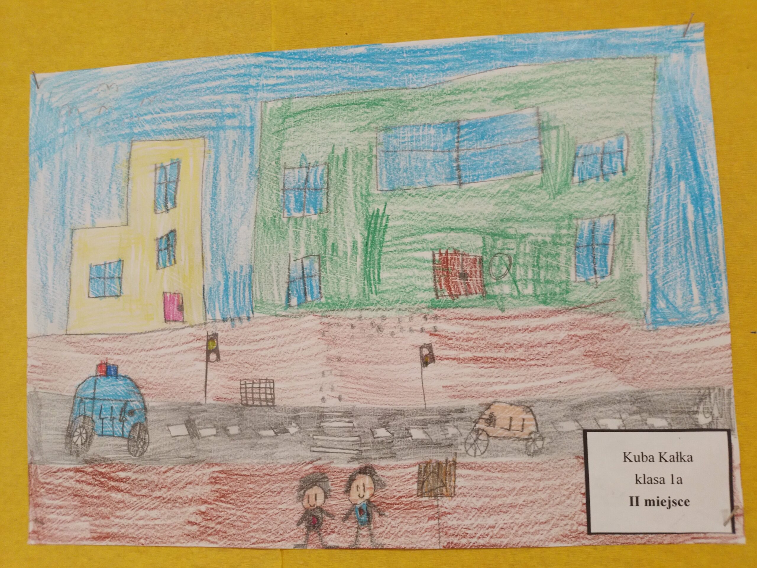 "Bezpieczna droga do szkoły"- praca konkursowa