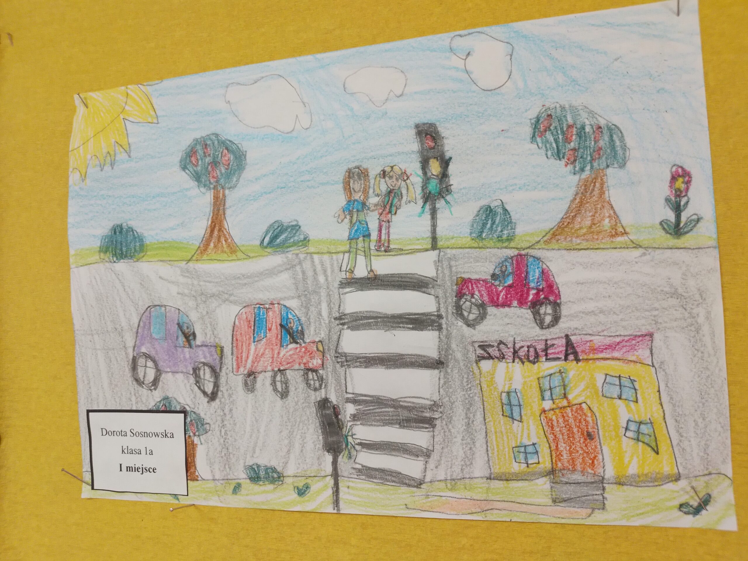 "Bezpieczna droga do szkoły"- praca konkursowa