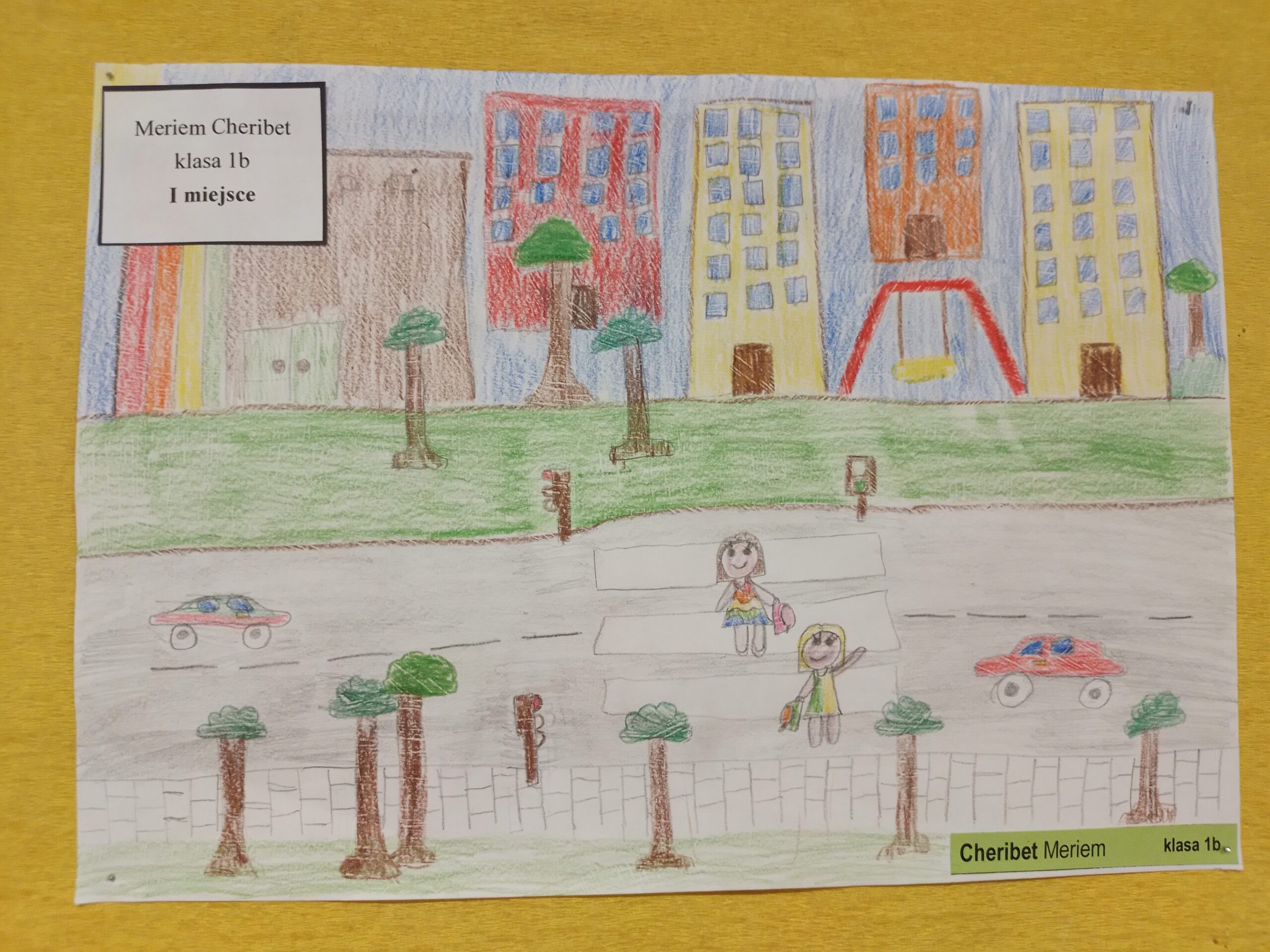 "Bezpieczna droga do szkoły"- praca konkursowa