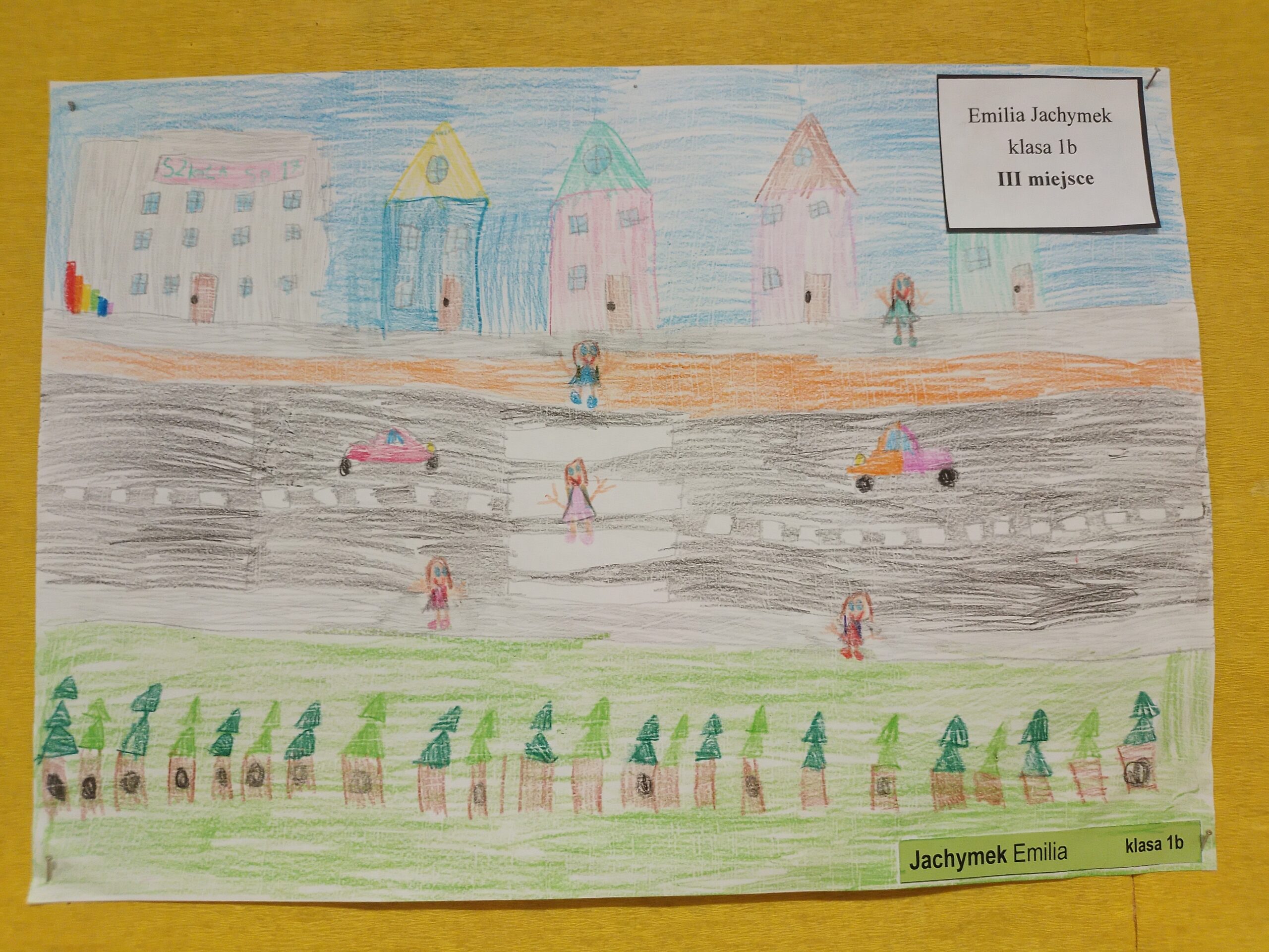 "Bezpieczna droga do szkoły"- praca konkursowa