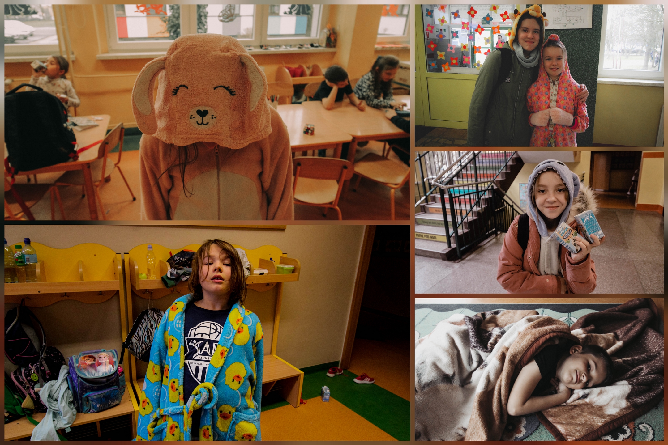 Społeczność naszej szkoły pierwszego dnia wiosny.