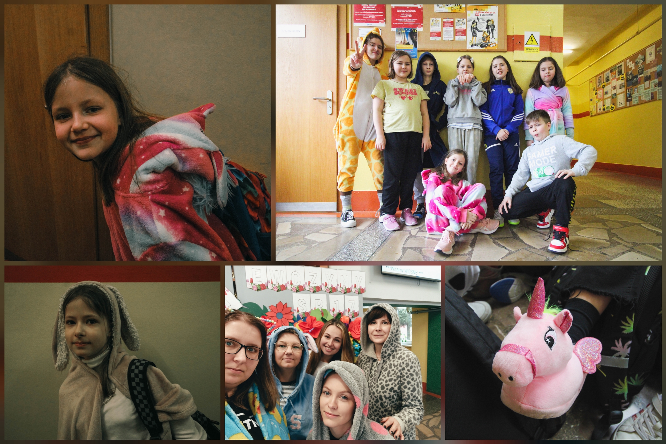 Społeczność naszej szkoły pierwszego dnia wiosny.