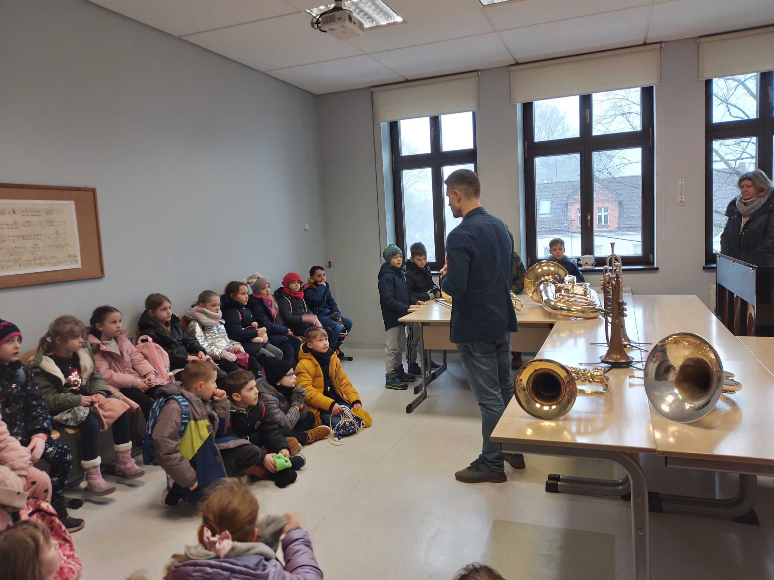 Klasy pierwsze z wizytą w Zespole Państwowych Szkół Muzycznych w Żorach