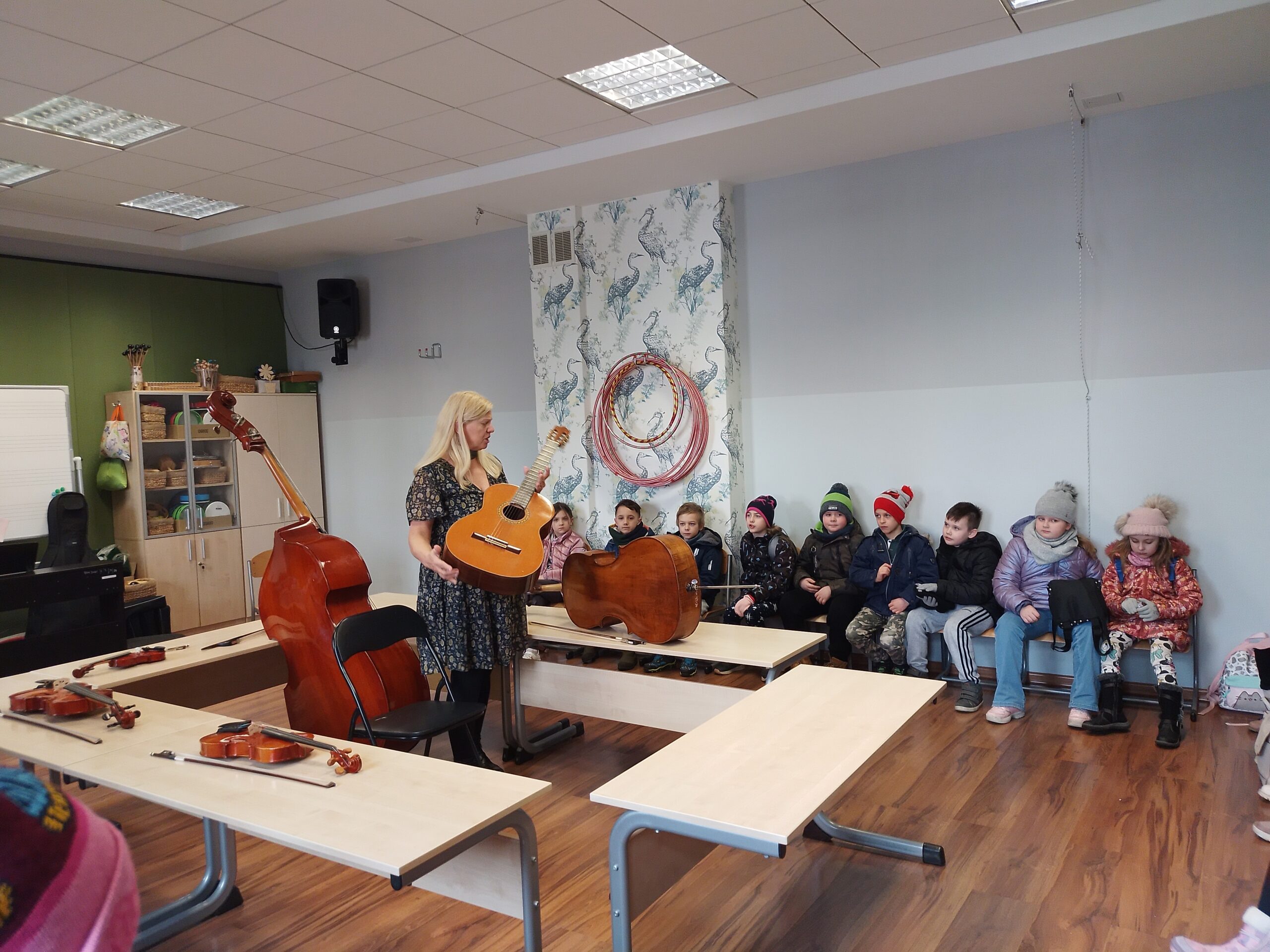 Klasy pierwsze z wizytą w Zespole Państwowych Szkół Muzycznych w Żorach