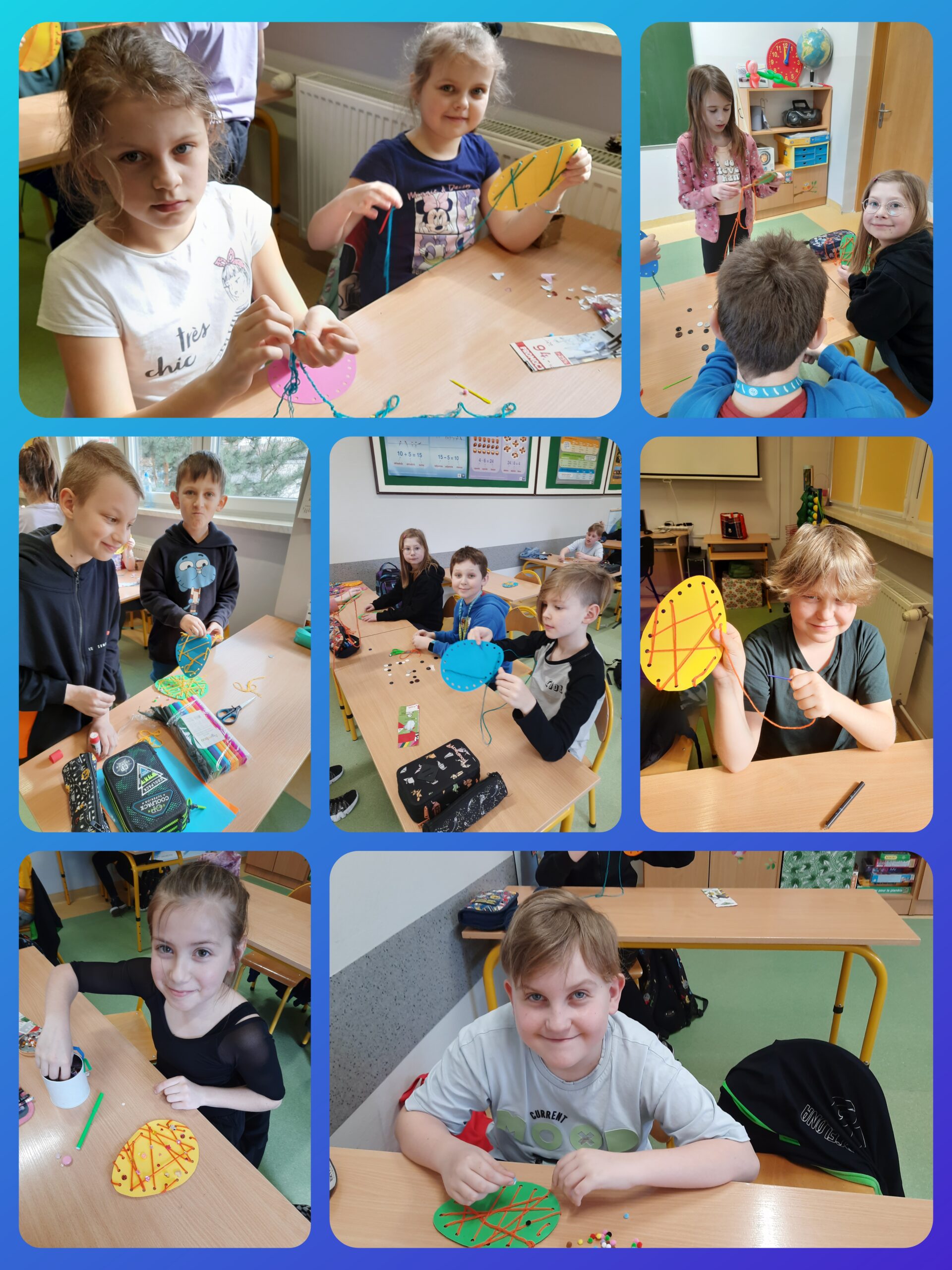 Z IGŁĄ ZA PAN BRAT – WIELKANOCNE PISANKI KLASY 3A