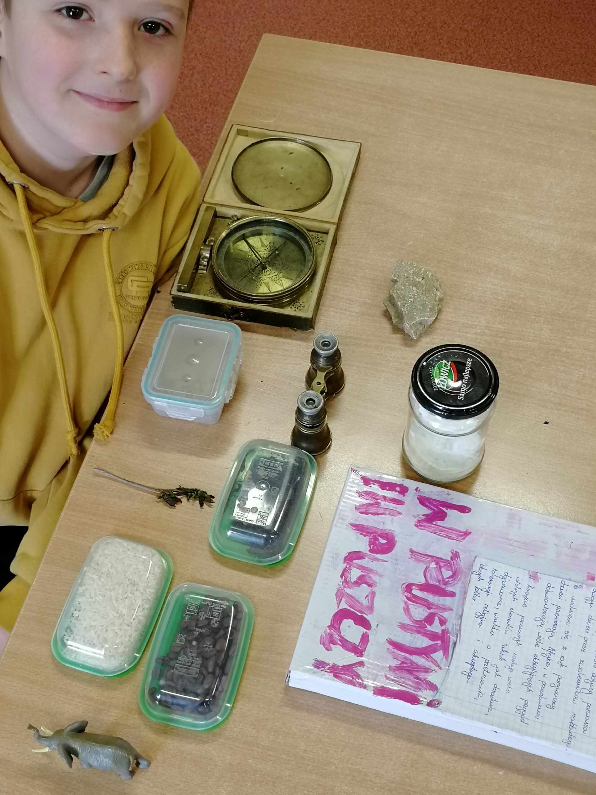 Lektura w pudełku- prace uczniów klasy 5b