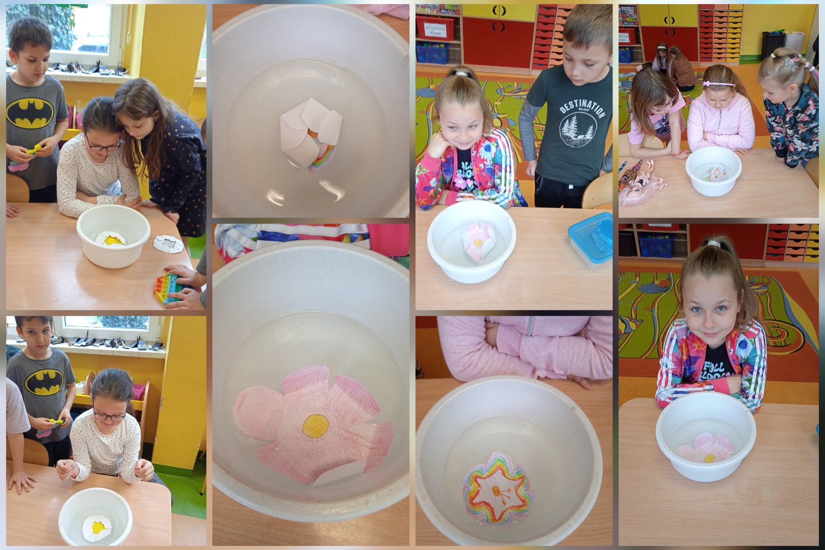 Uczennice i uczniowie w czasie zajęć świetlicowych.