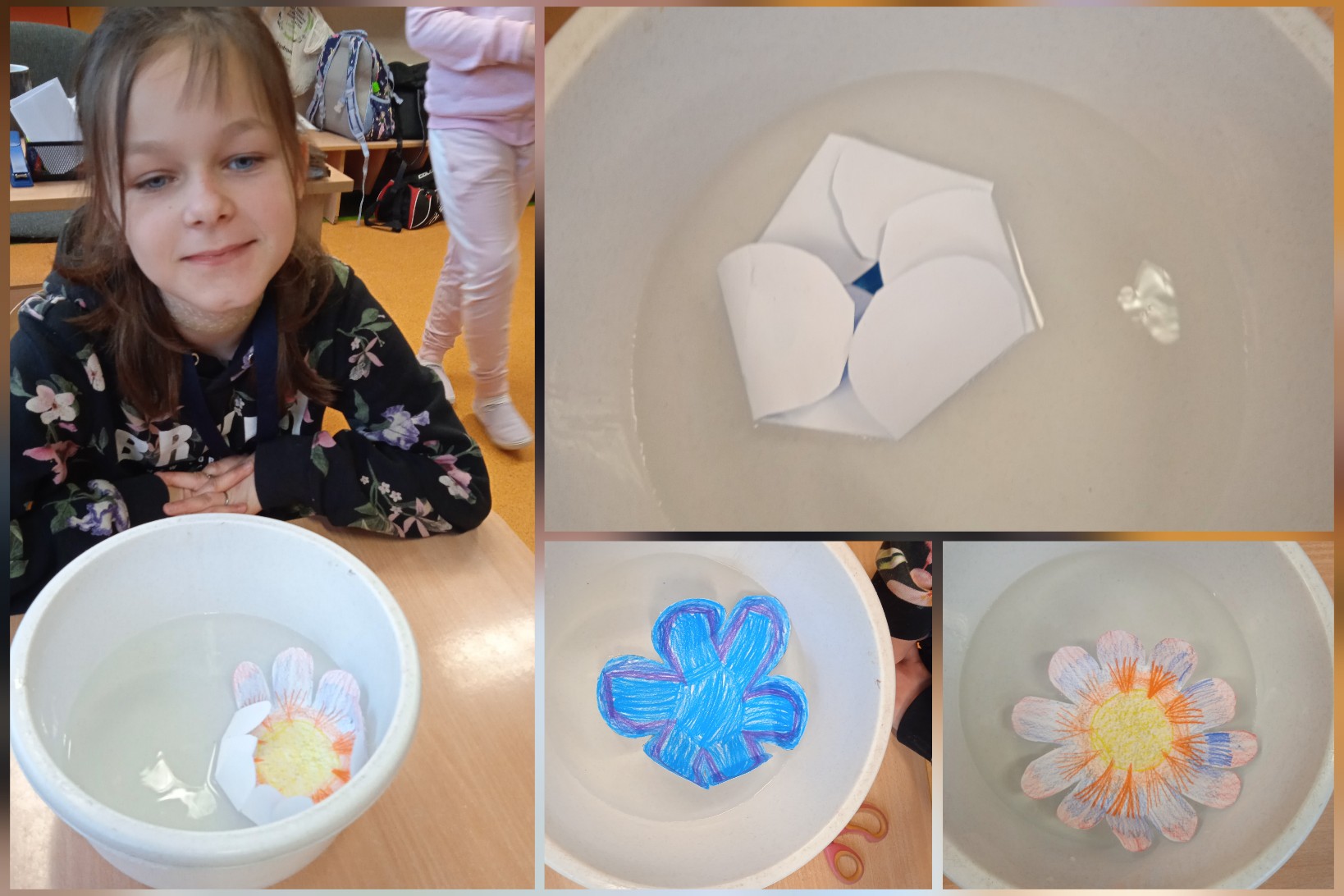 Uczennice i uczniowie w czasie zajęć świetlicowych.