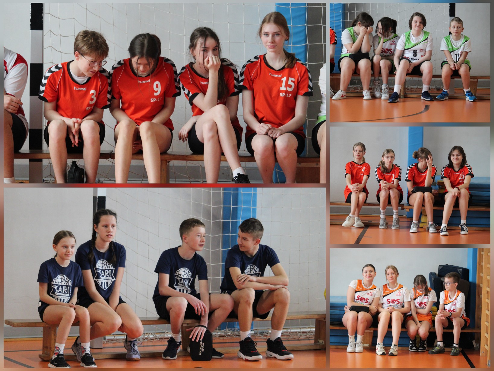 Rozgrywki szkolnego turnieju pentaque.