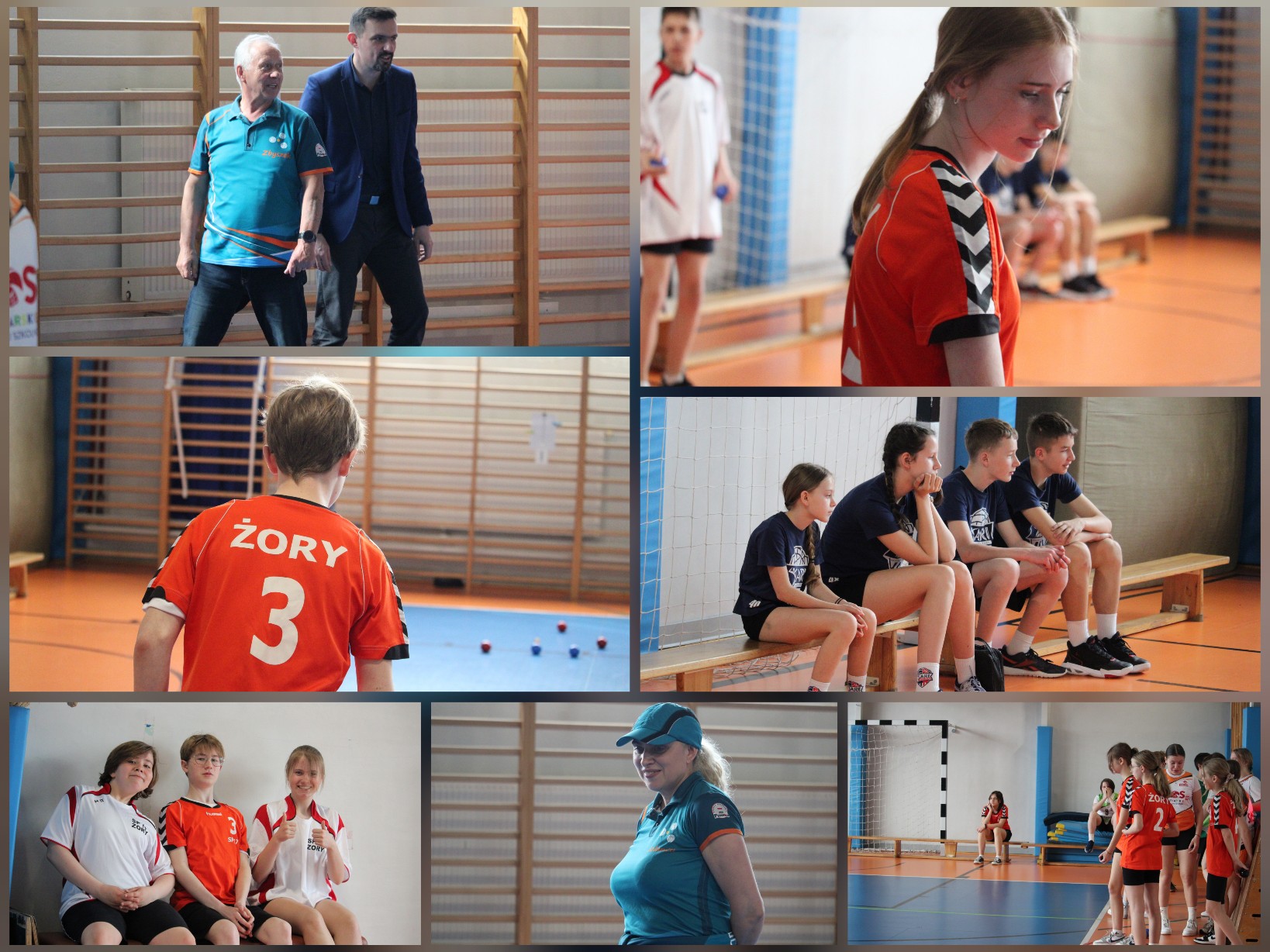 Rozgrywki szkolnego turnieju pentaque.