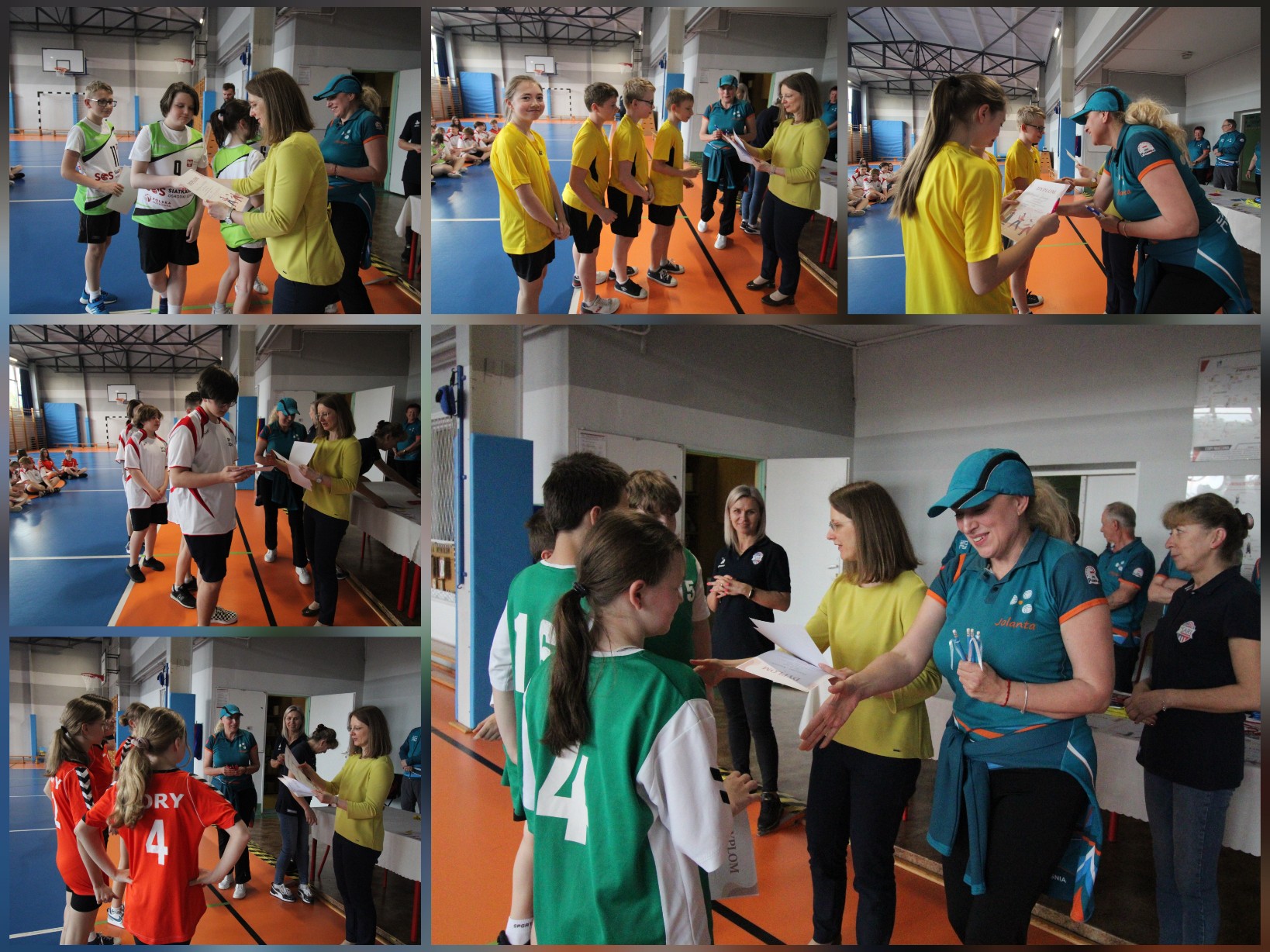 Rozgrywki szkolnego turnieju pentaque.