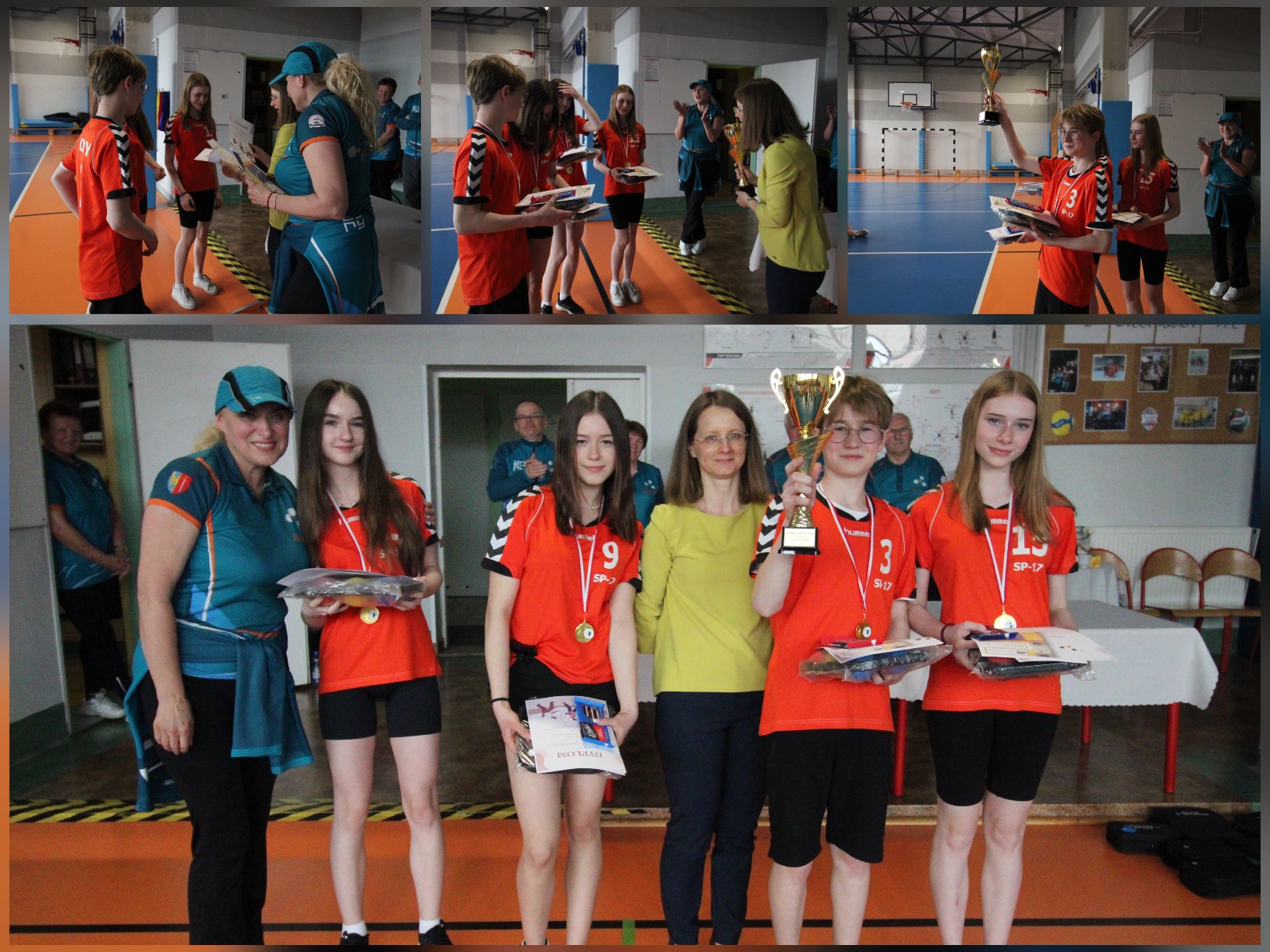 Rozgrywki szkolnego turnieju pentaque.