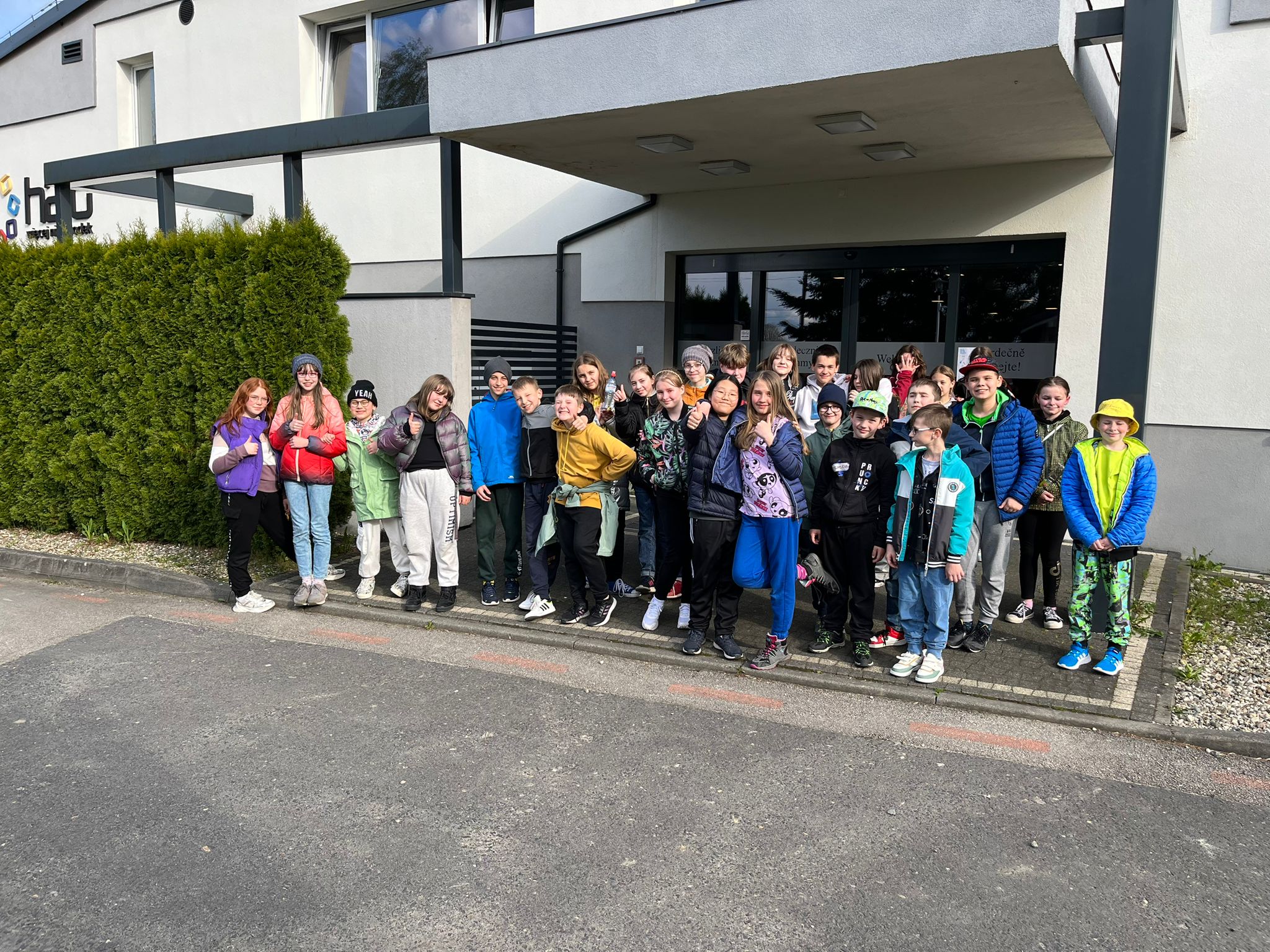 Wycieczka klas piątych do Ośrodka H2O