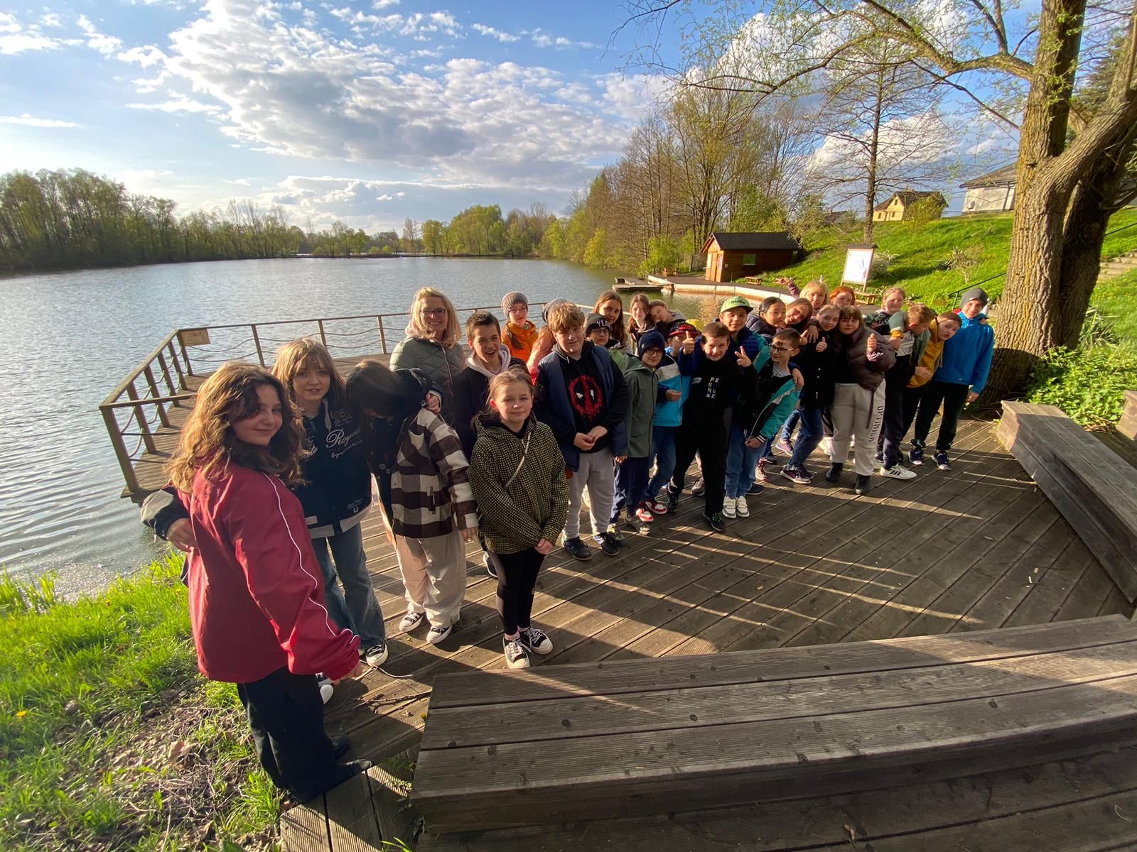 Wycieczka klas piątych do Ośrodka H2O