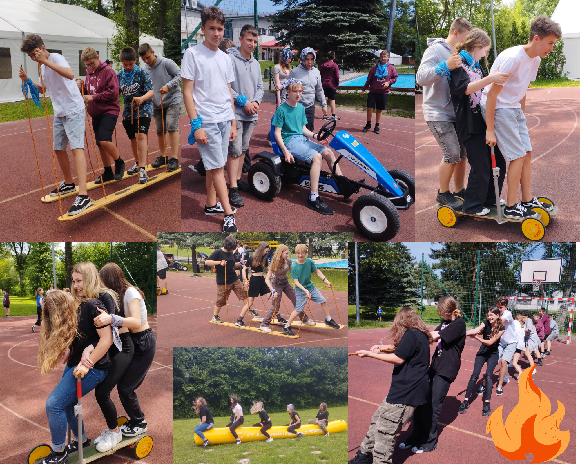 Wycieczka klasy 8d do ośrodka H2O w Kiczycach.