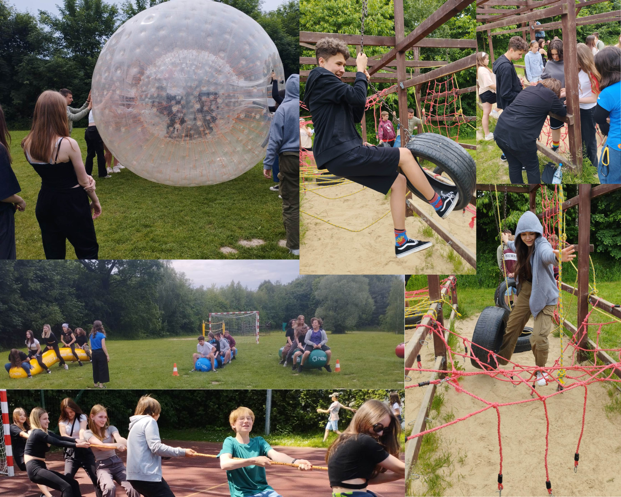 Wycieczka klasy 8d do ośrodka H2O w Kiczycach.