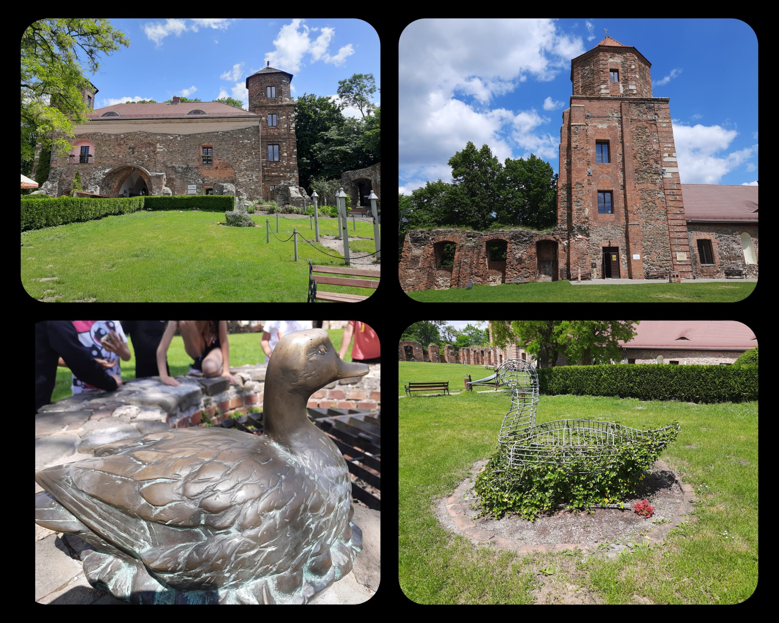 FOTORELACJA Z WYCIECZKI UCZNIÓW KLAS 3A i 3C  DO  CENTRUM KULTURY ,,ZAMEK W TOSZKU”.