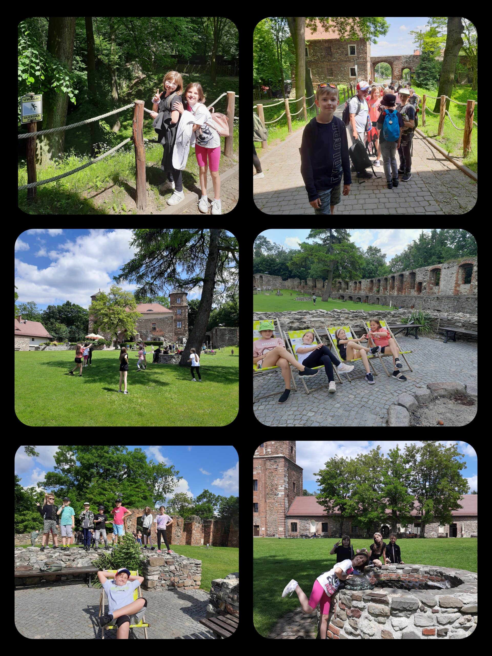 FOTORELACJA Z WYCIECZKI UCZNIÓW KLAS 3A i 3C  DO  CENTRUM KULTURY ,,ZAMEK W TOSZKU”.