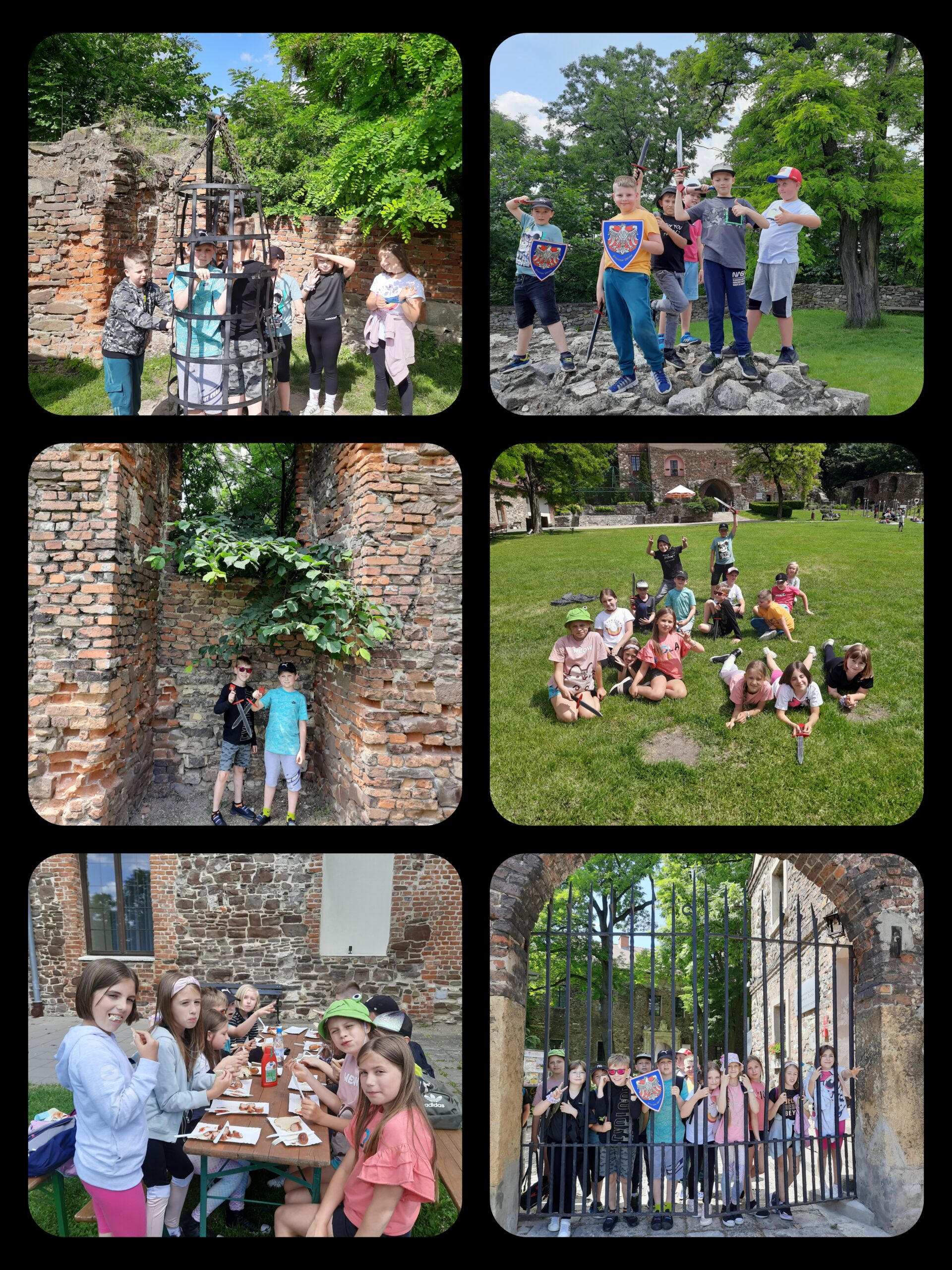 FOTORELACJA Z WYCIECZKI UCZNIÓW KLAS 3A i 3C  DO  CENTRUM KULTURY ,,ZAMEK W TOSZKU”.