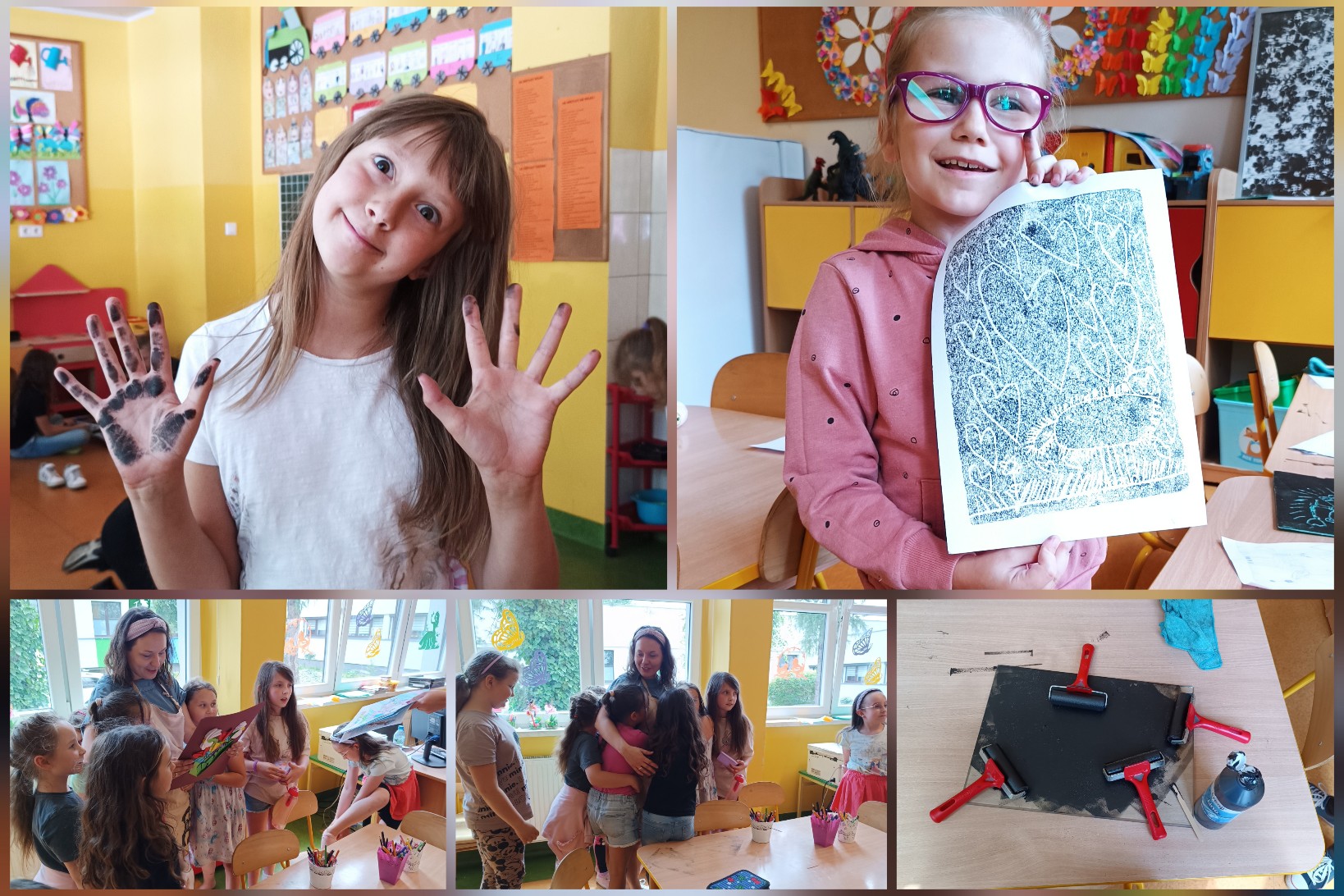 Wychowankowie świetlicy podczas warsztatów