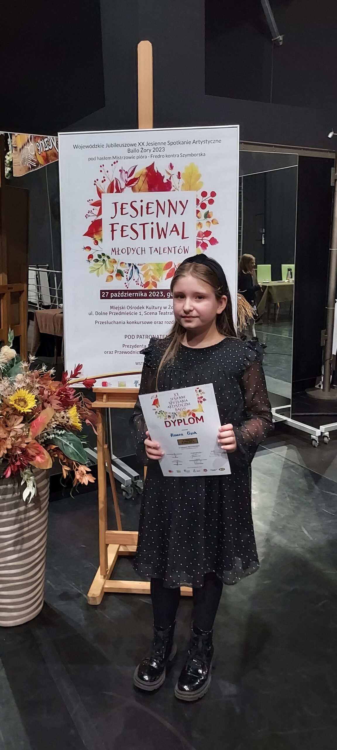 Uczestniczki konkursu recytatorskiego Ballo 2023