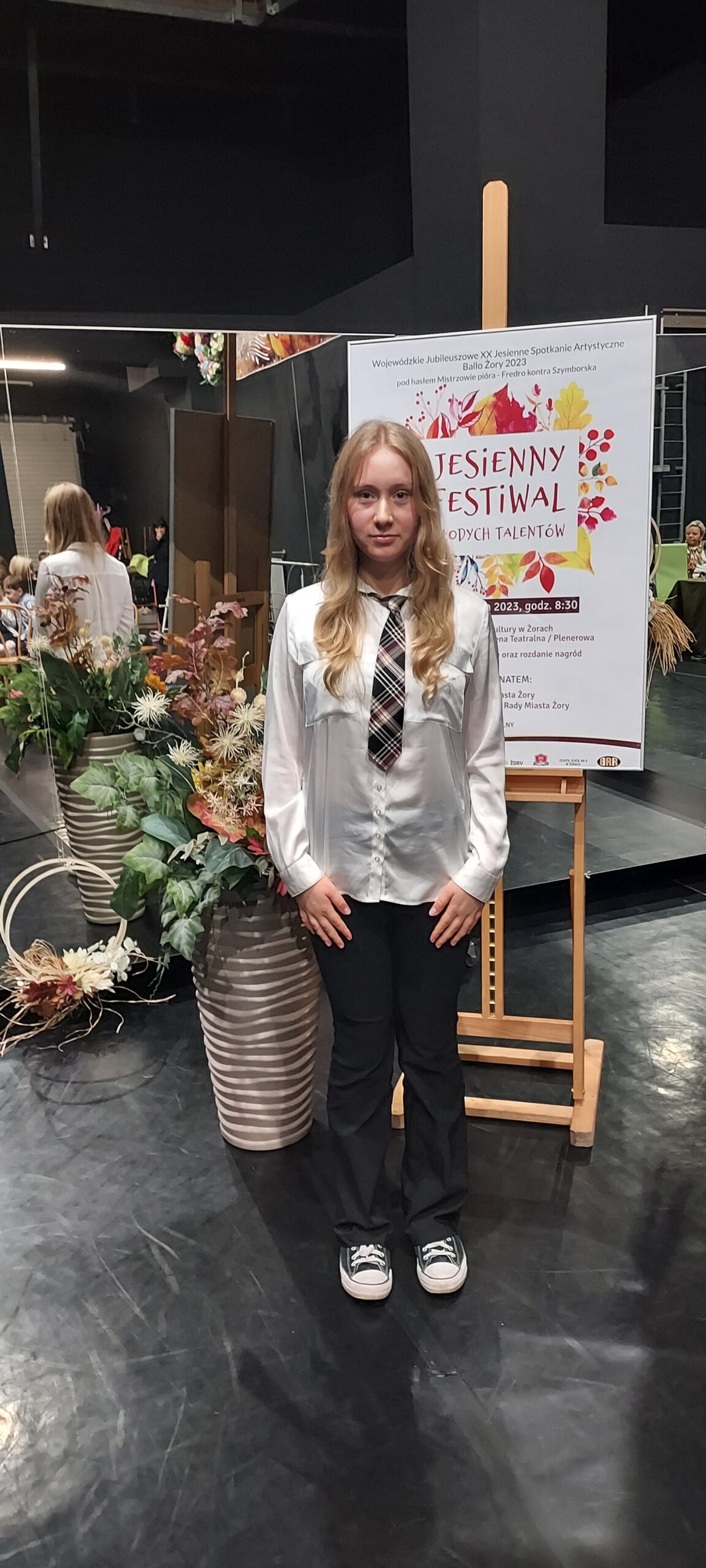 Uczestniczki konkursu recytatorskiego Ballo 2023