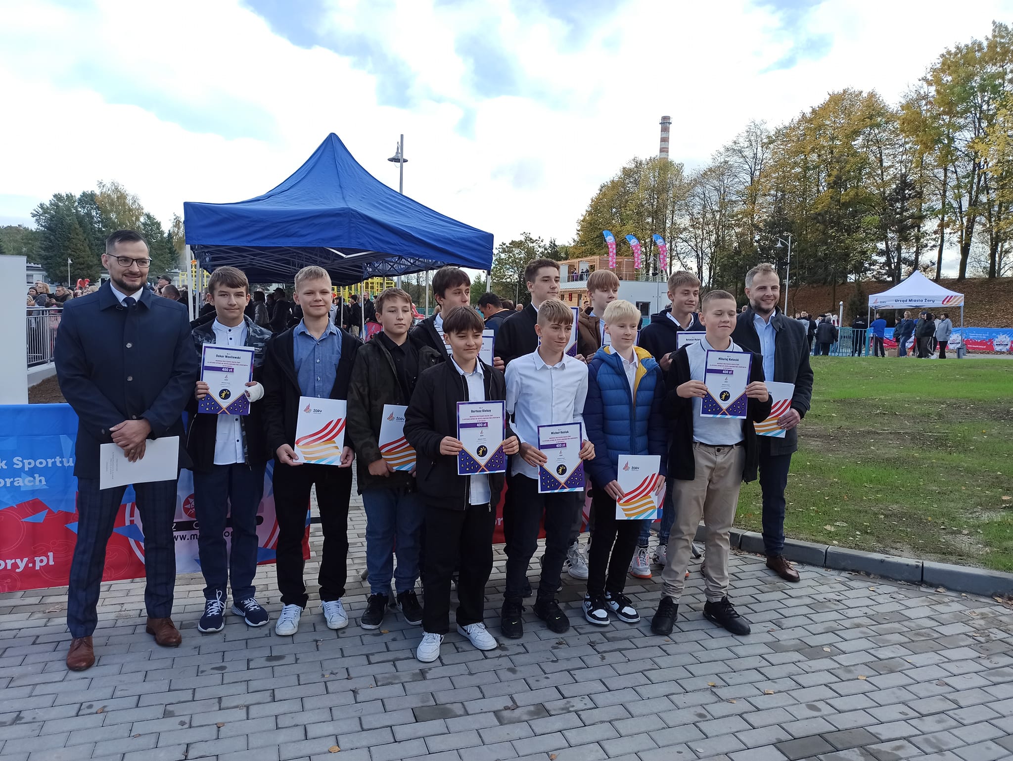 Nagrodzeni sportowcy