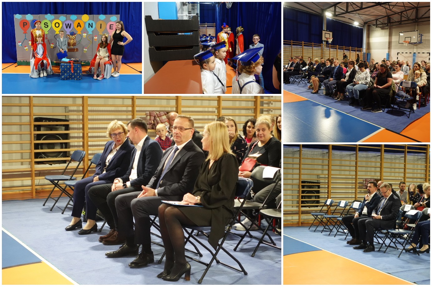 Uroczystość pasowania na ucznia.