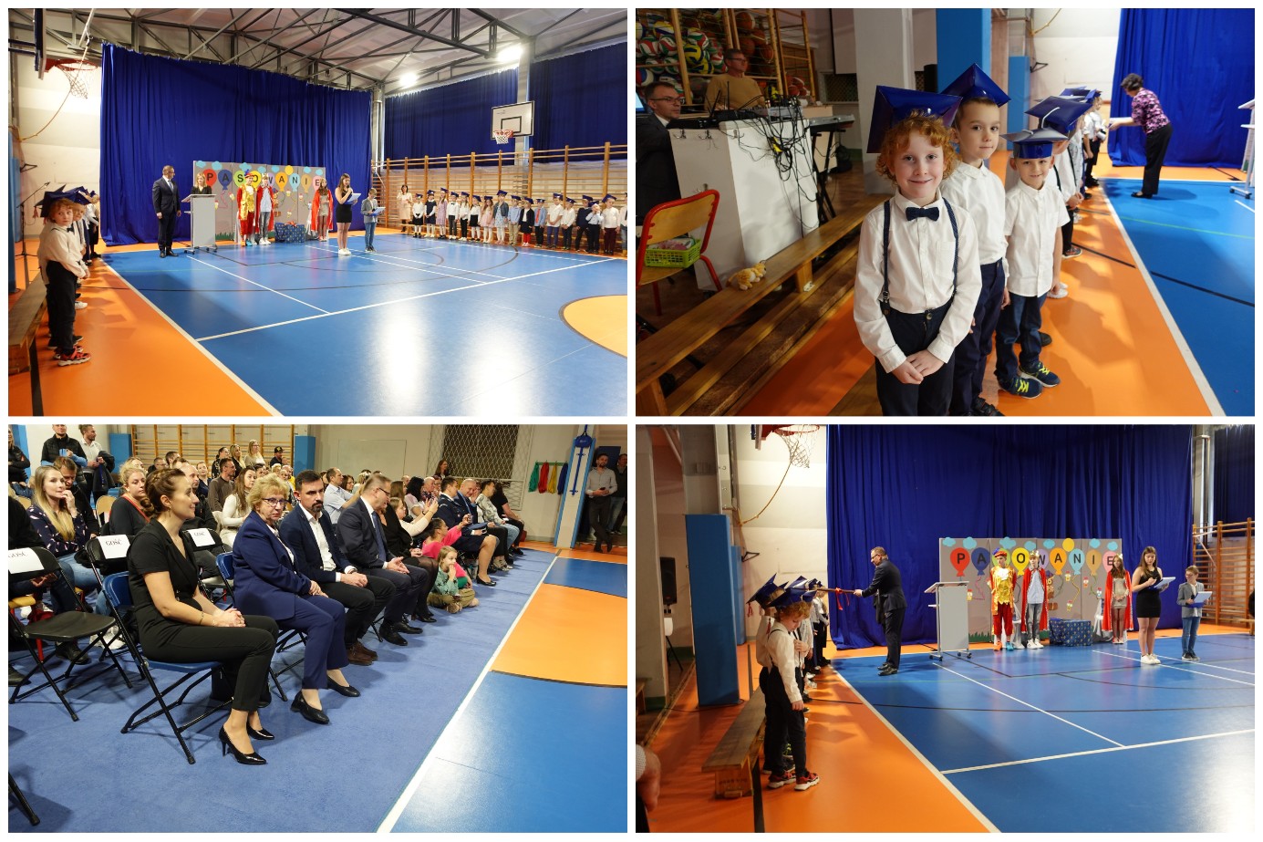 Uroczystość pasowania na ucznia.