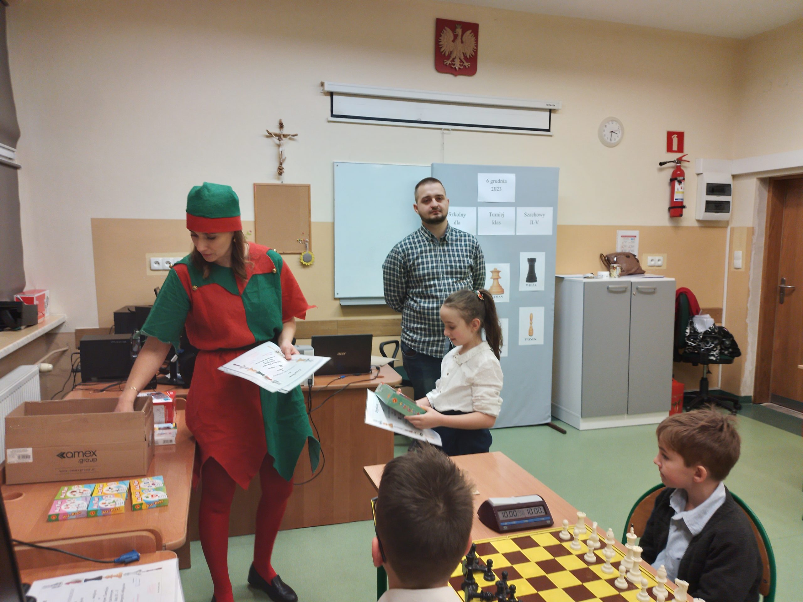 SZKOLNY TURNIEJ SZACHOWY