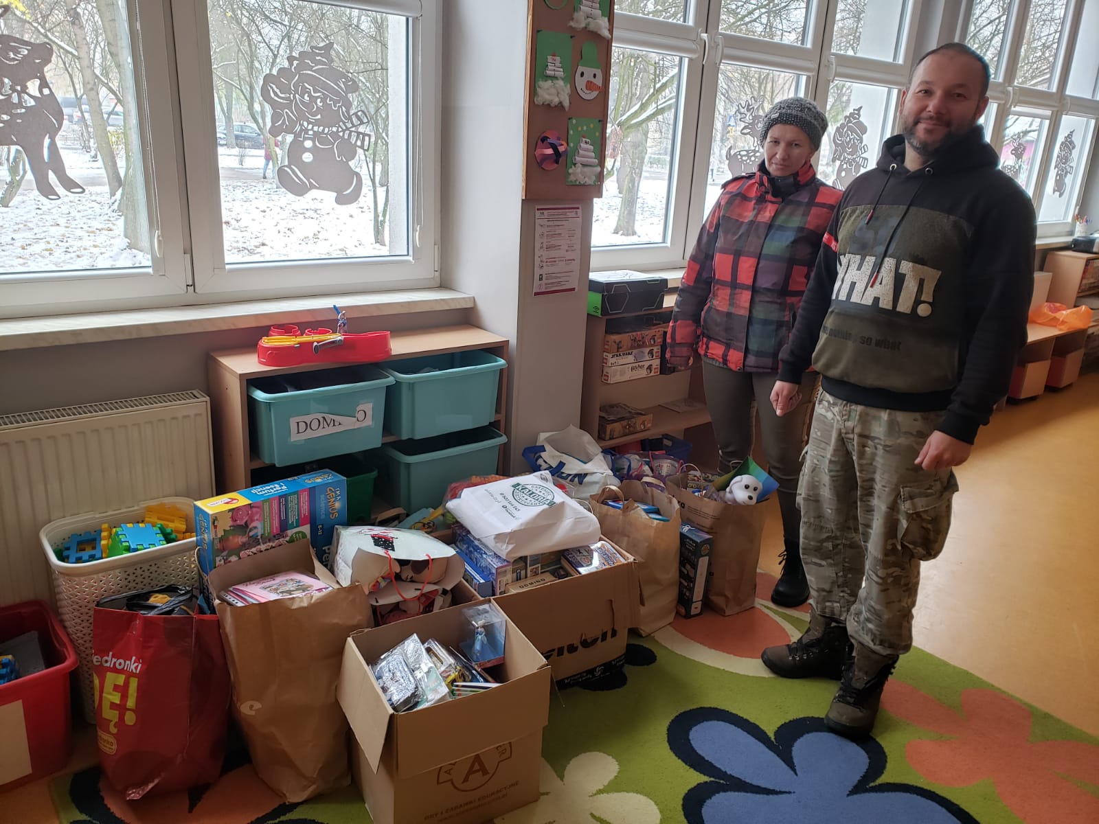 Zbiórka Koła Wolontariatu.