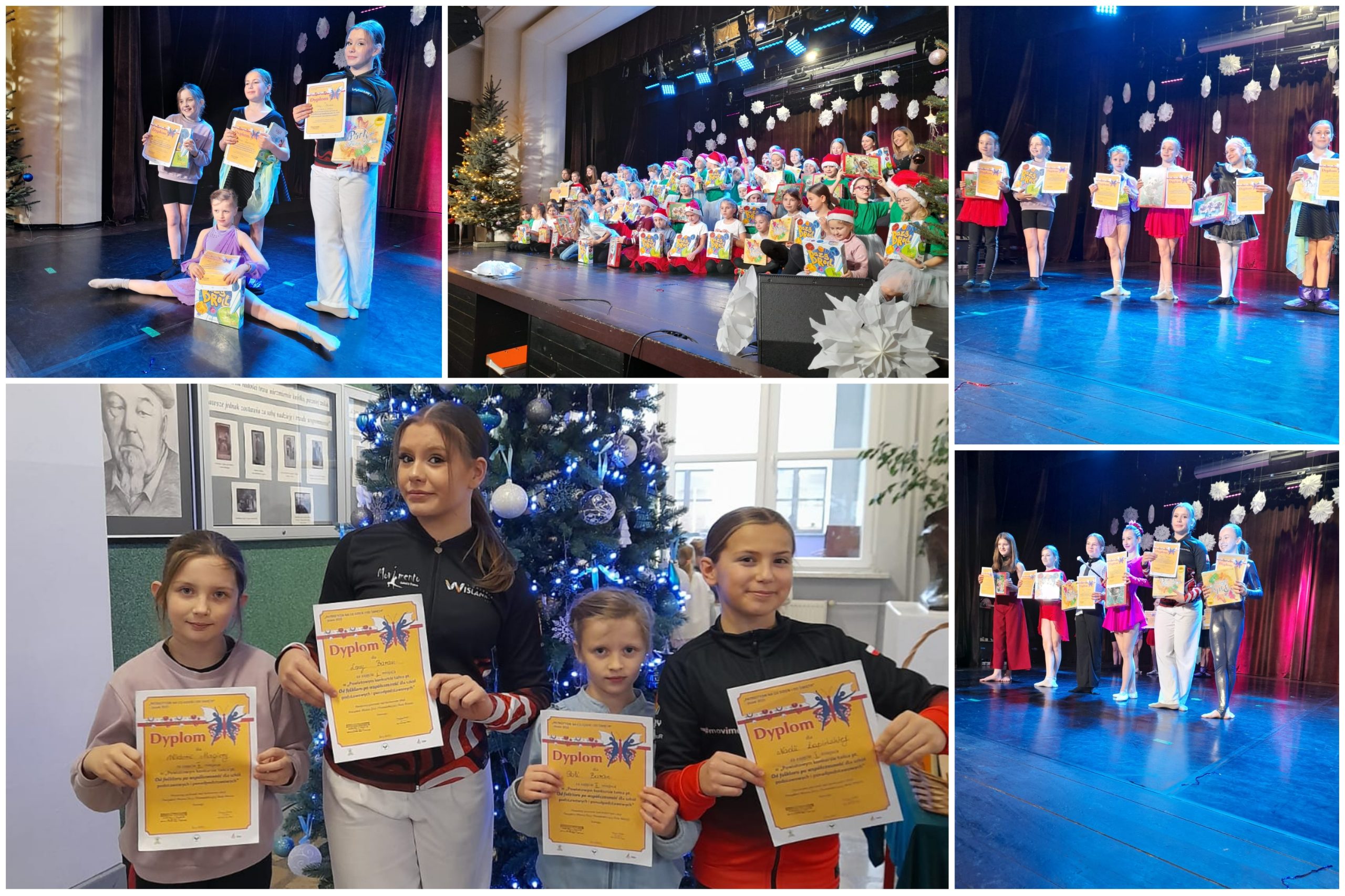 Laureatki Powiatowego Konkursu Tańca „Od folkloru po współczesność”