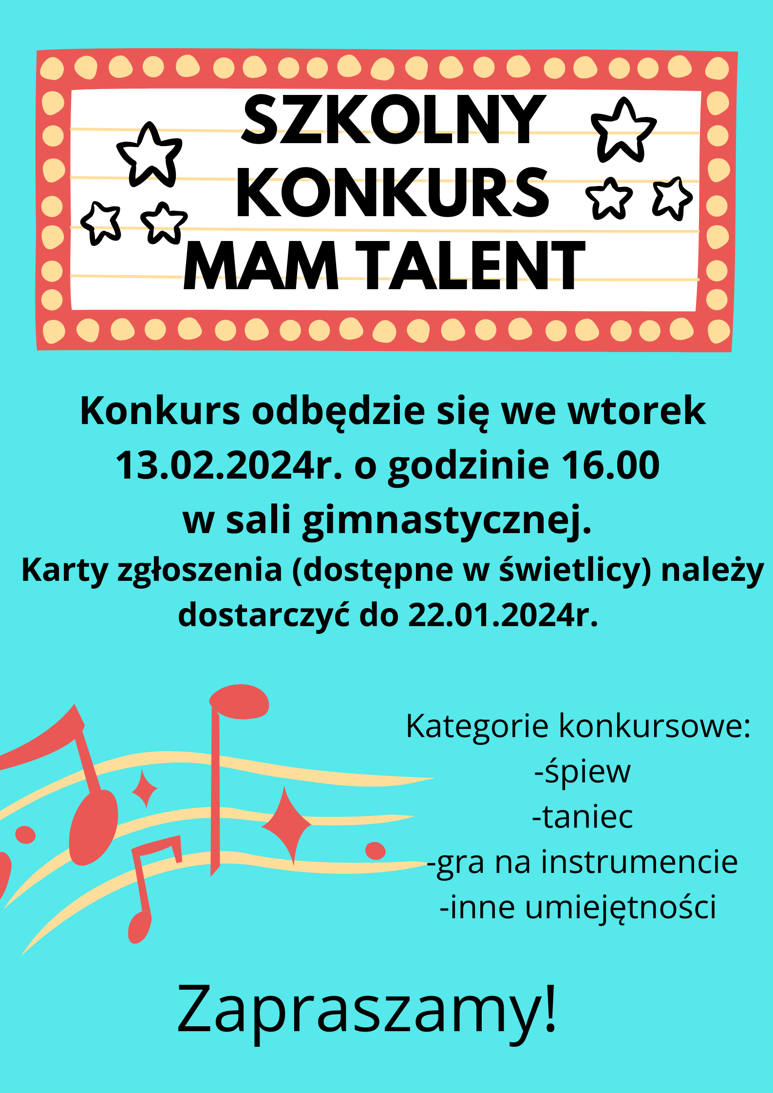 SZKOLNY KONKURS MAM TALENT