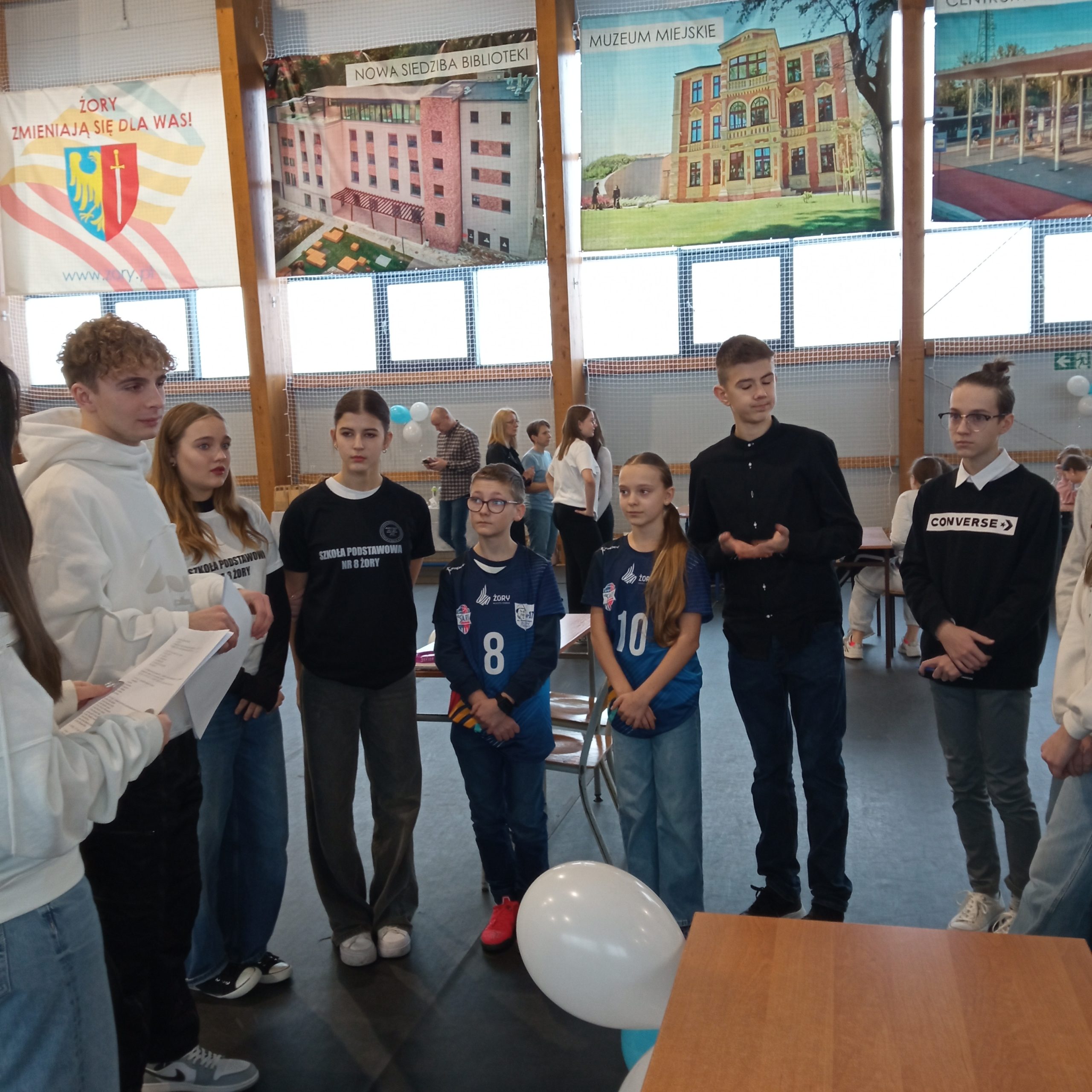 Uczniowie SP 17 na I Śląskiej Olimpiadzie Umiejętności.