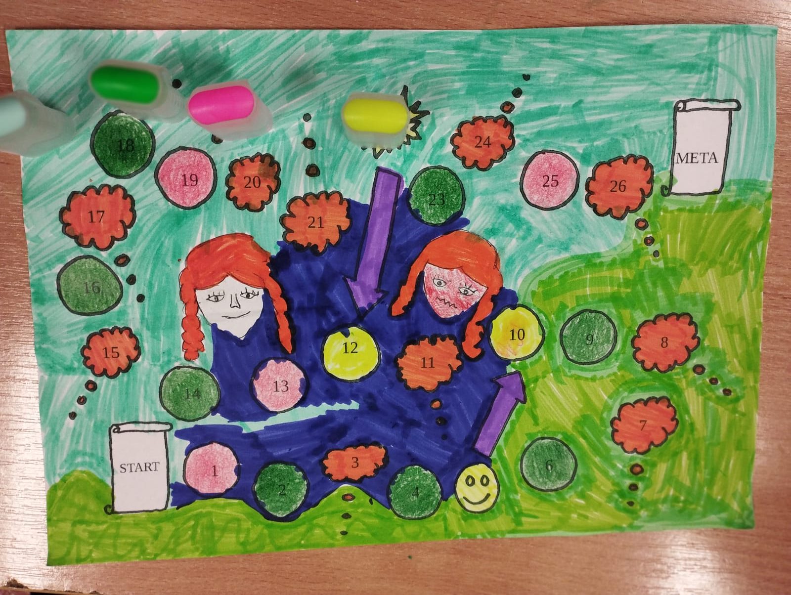 Prace uczniów klasy 6b.