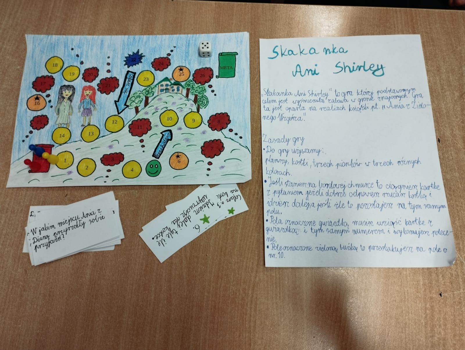 Prace uczniów klasy 6b.