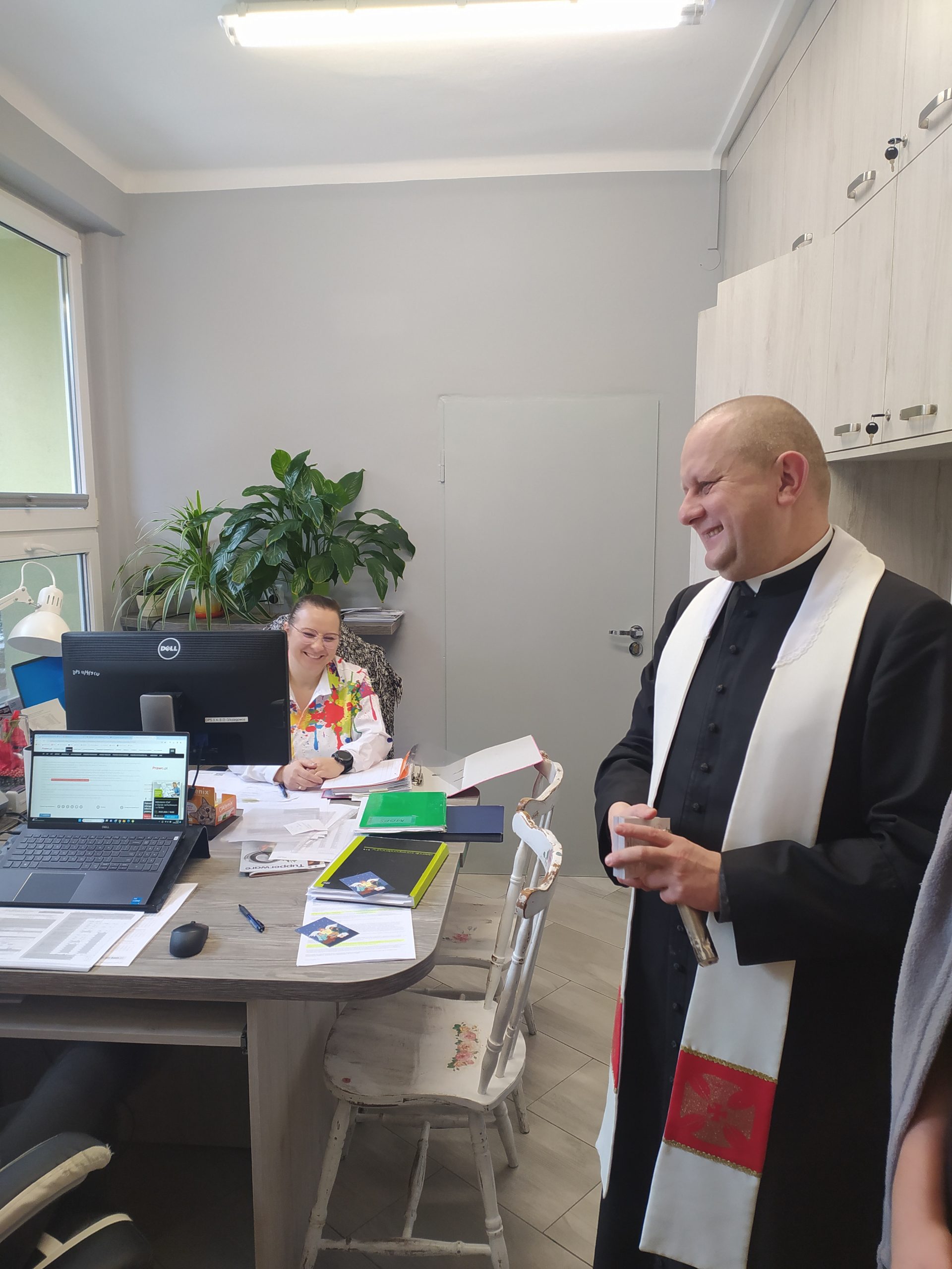 Kolędnicy w Domu Pomocy Społecznej w Żorach