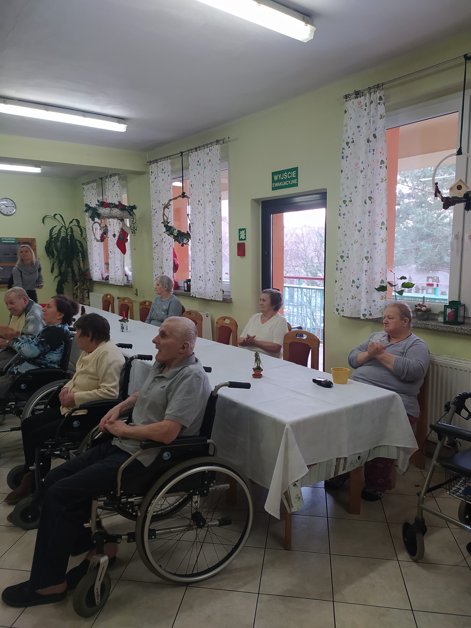 Seniorzy z Domu Pomocy Społecznej w Żorach