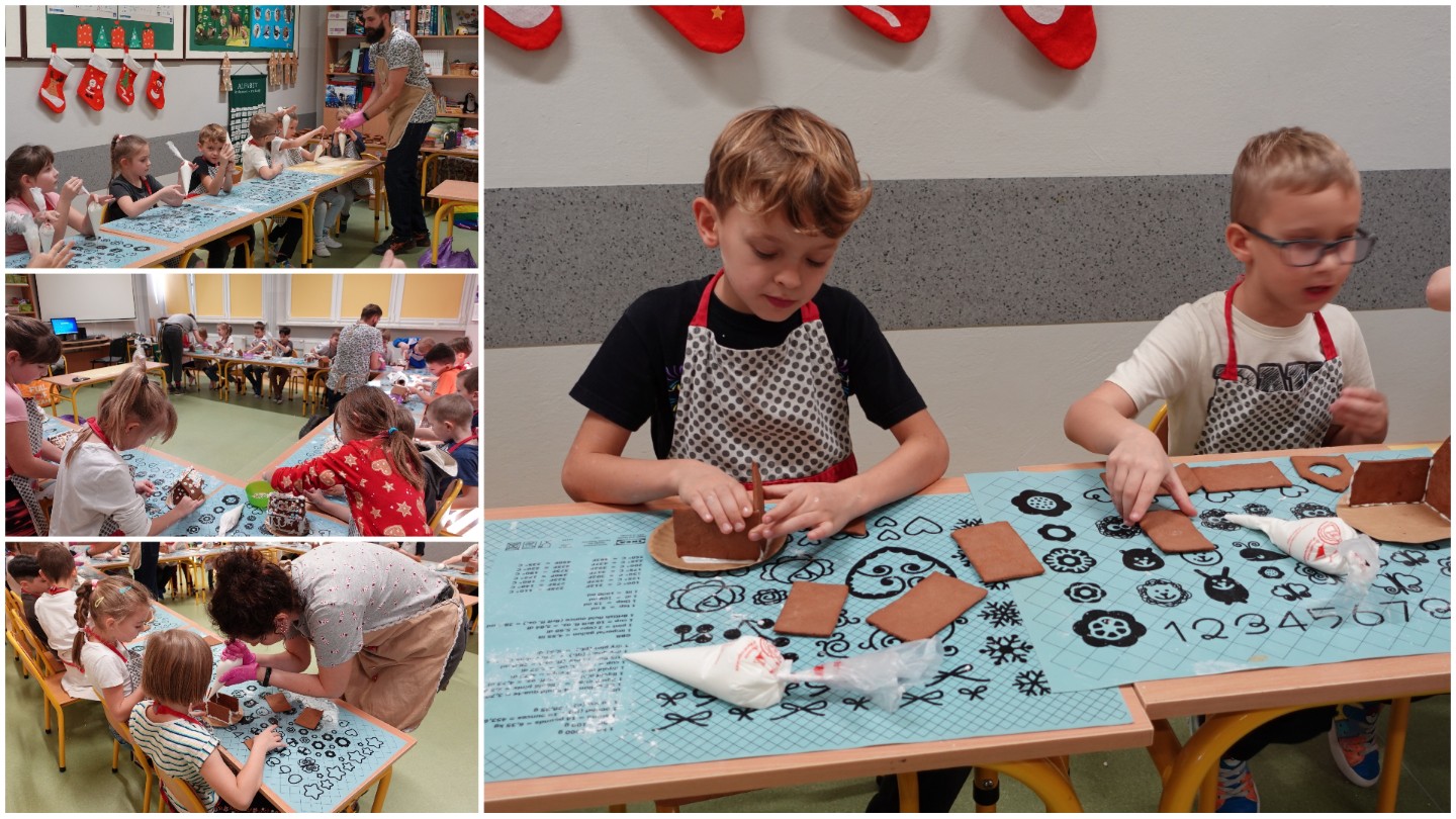 Uczniowie i uczennice w czasie zajęć.