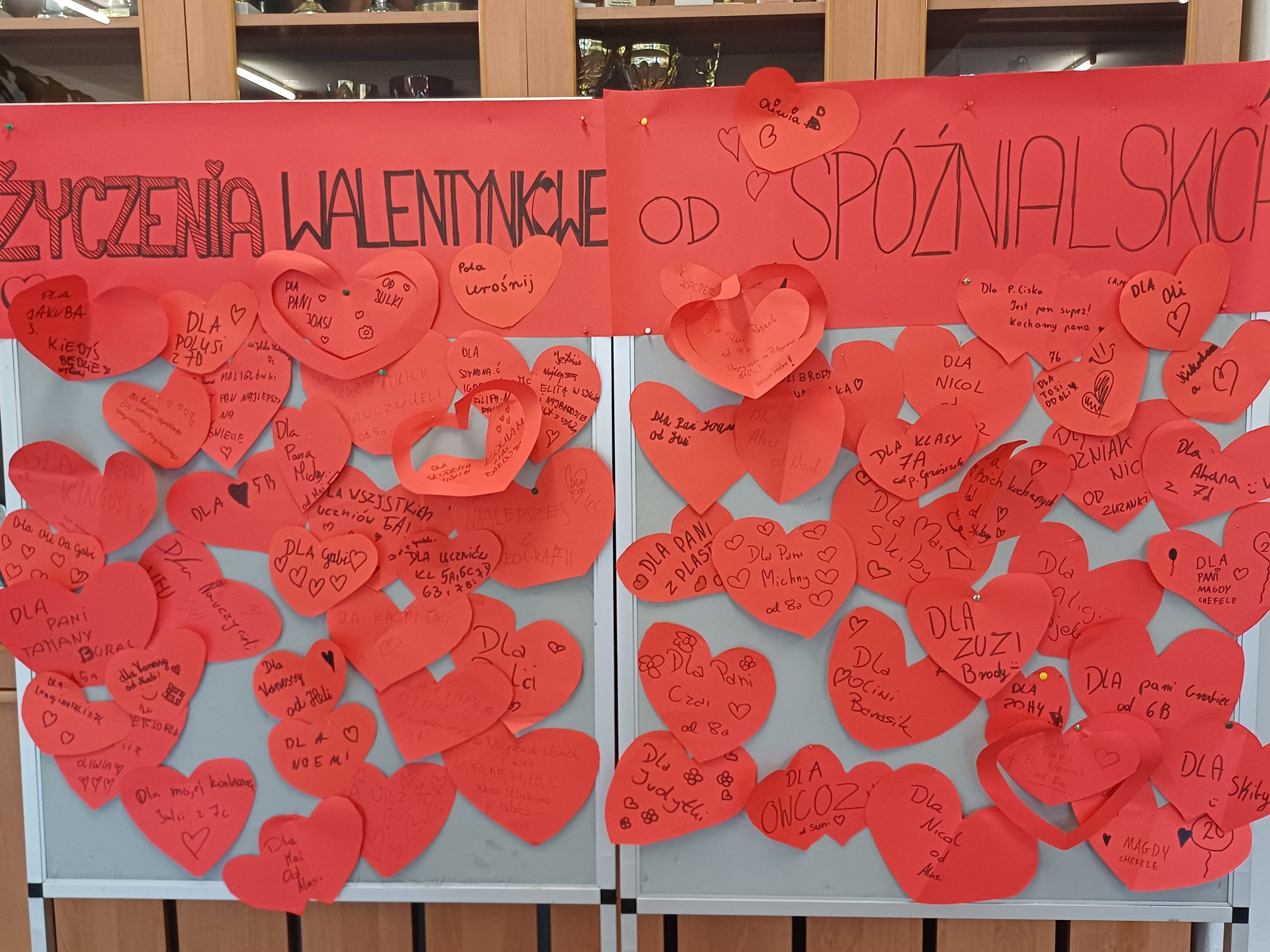 Życzenia walentynkowe.