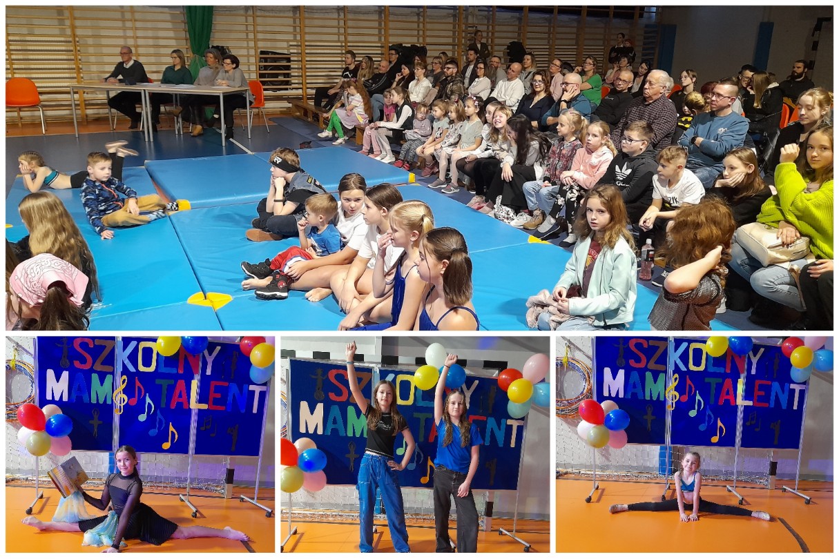  Uczestniczki i uczestnicy Szkolnego Konkursu "Mam Talent".