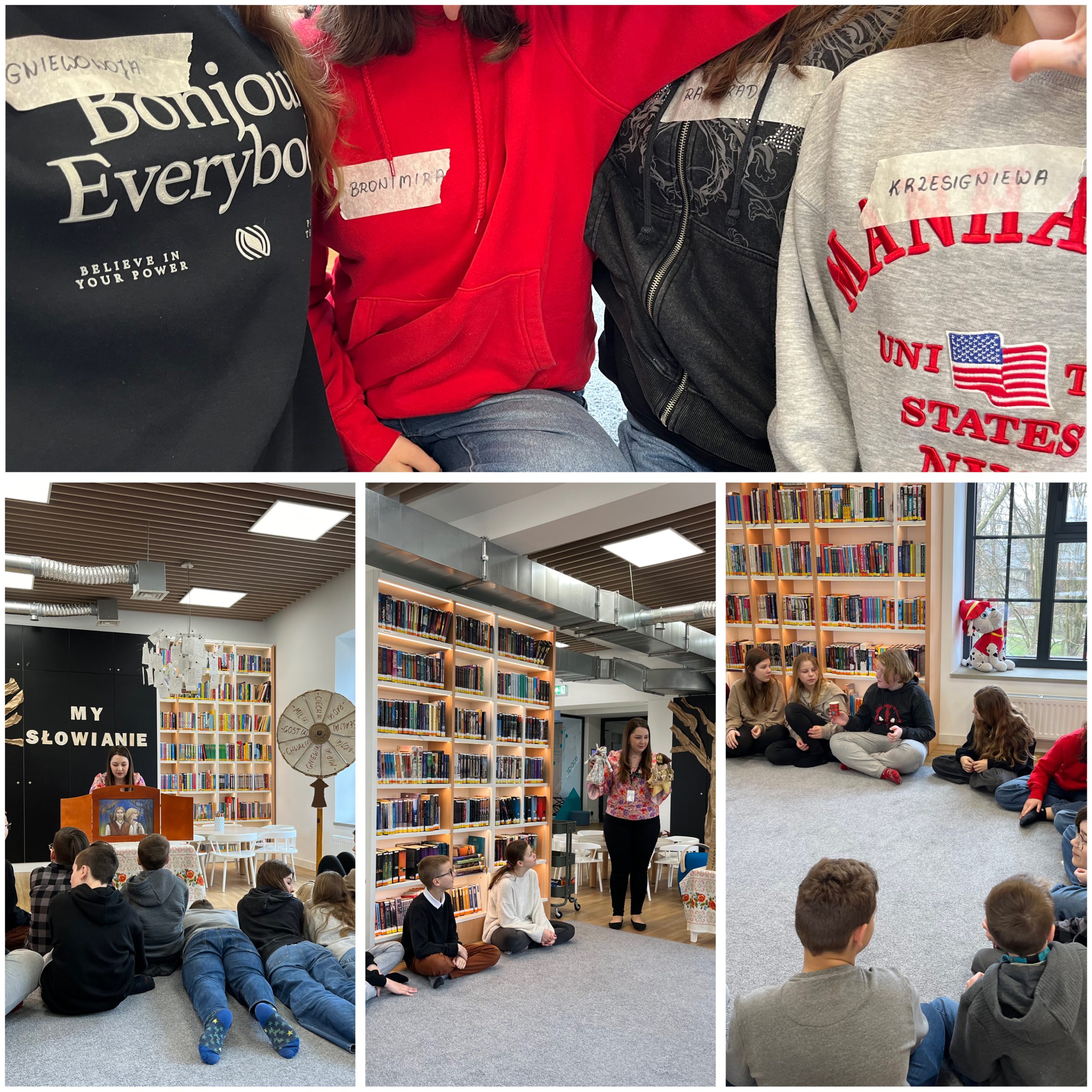 Klasa 6a w MBP wŻorach