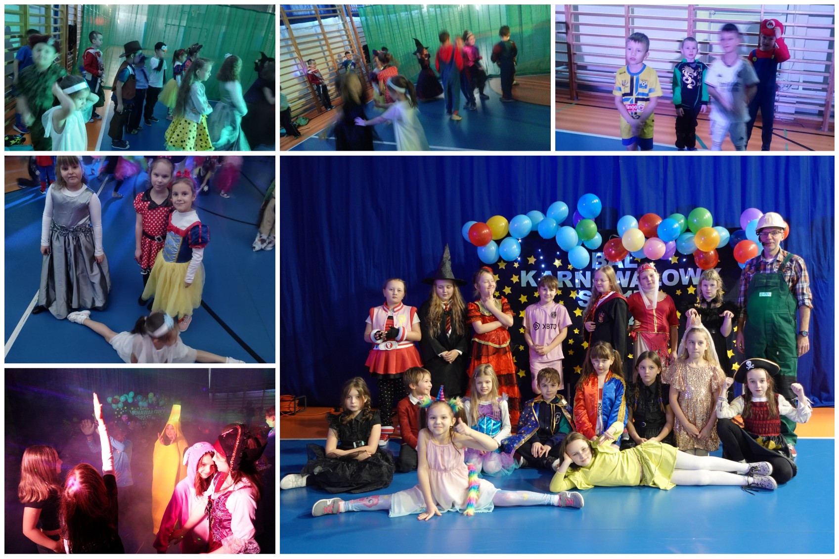 Bal karnawałowy dzieci przedszkolnych i klas I-III 