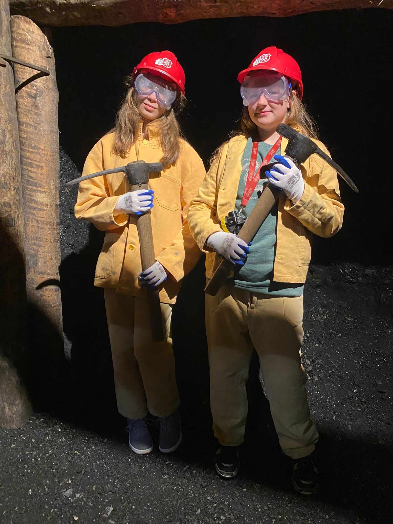 Wycieczka klas czwartych do „Sztolni Królowej Luizy” w Zabrzu.