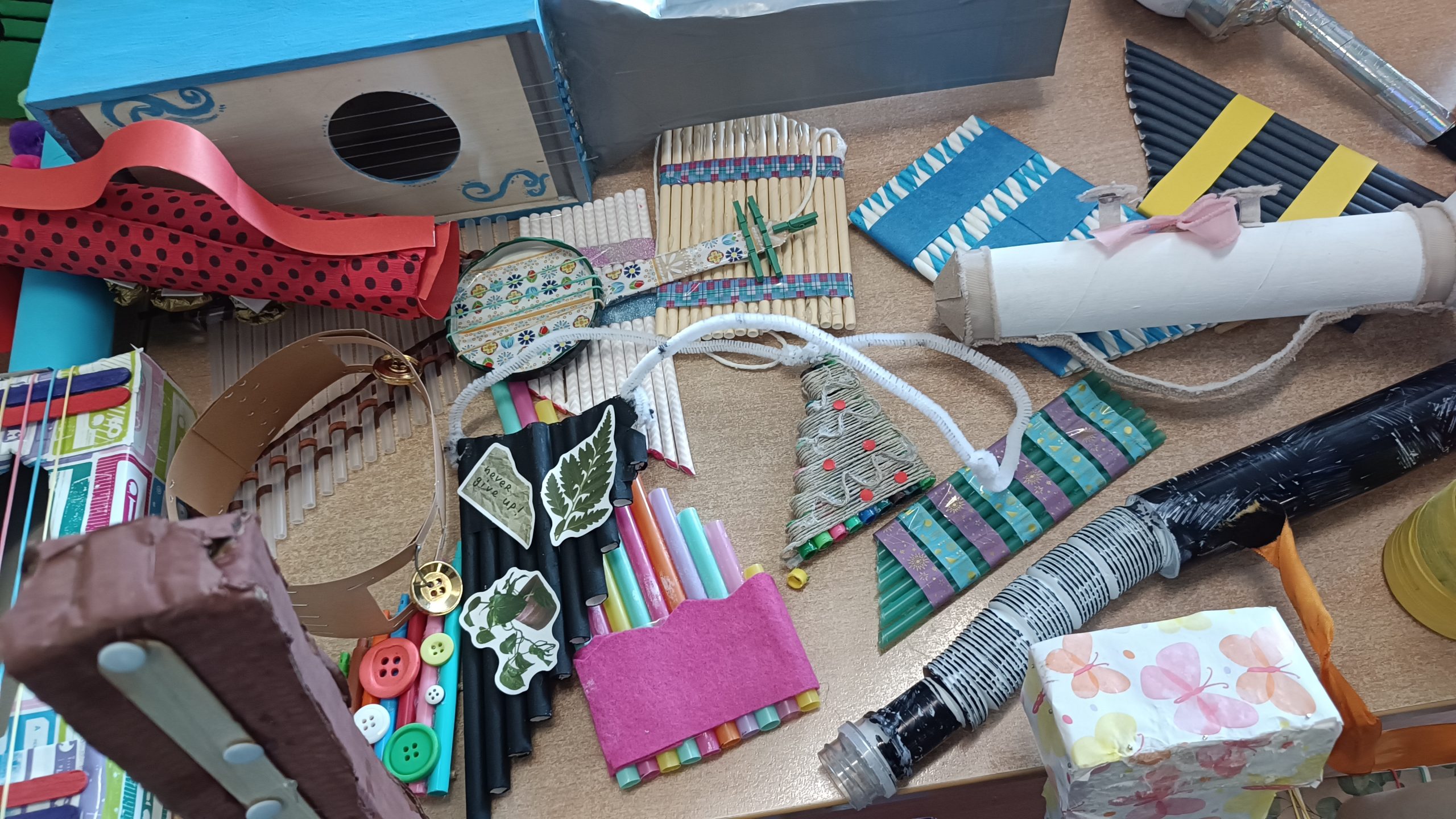 Instrumenty muzyczne naszych uczniów